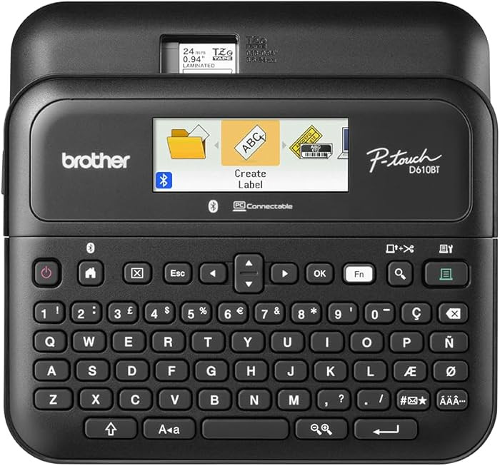Brother\u00ae P-touch PT-D610BT Business Professional Connected Label Maker With Bluetooth\u00ae | Amazon (US)