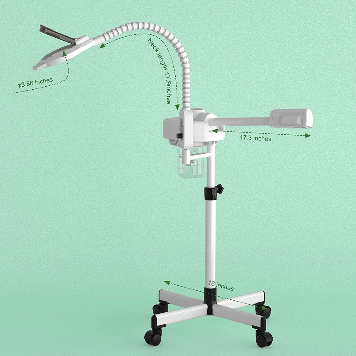 Ozone Facial Steamer 2 In 1 Steamer For Face Spa | Wayfair North America