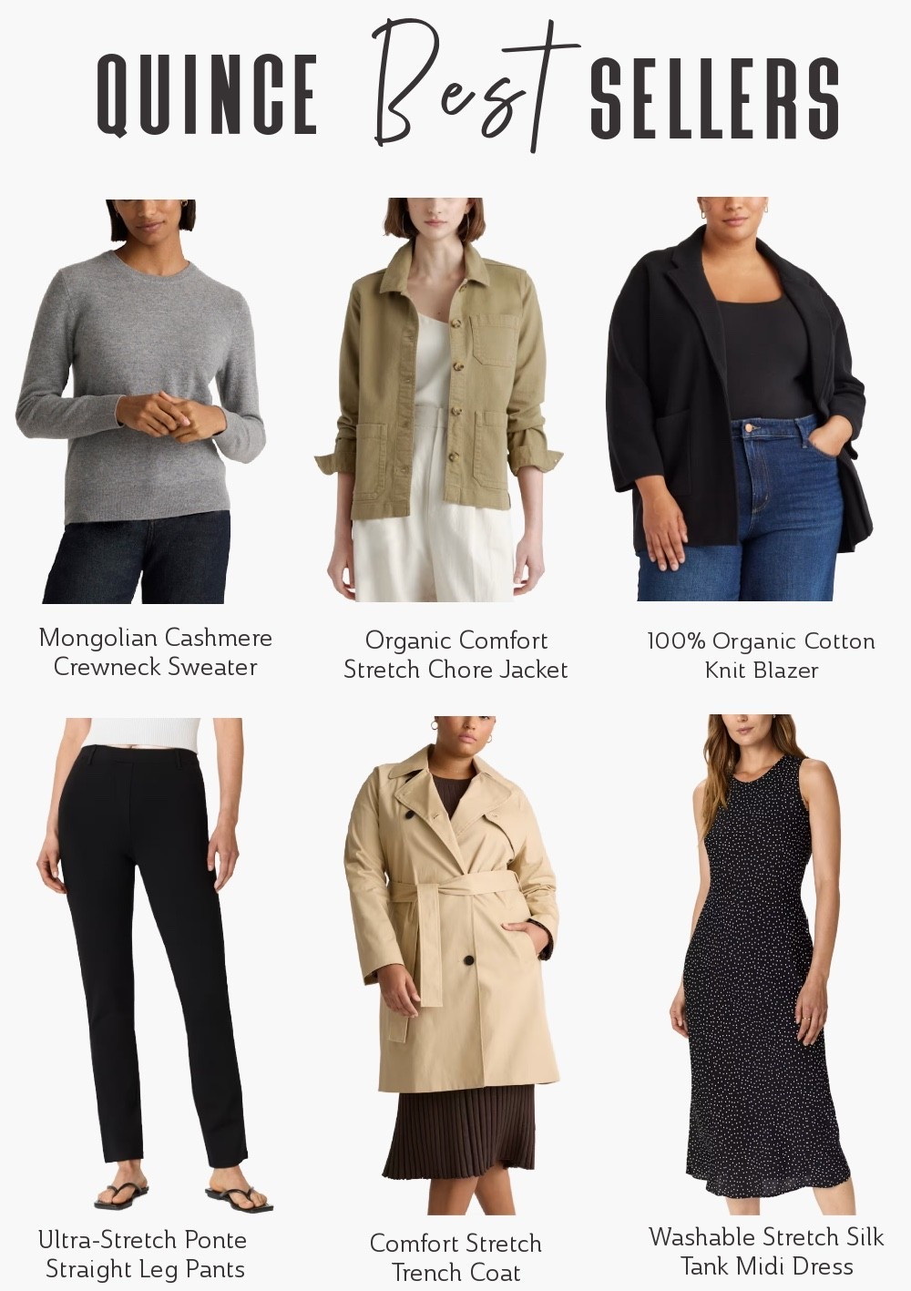 Quince is a huge favorite in our community, and it’s easy to see why! Their high-quality, affordable pieces are perfect for any travel capsule wardrobe.

While they have SO many amazing pieces, there are a few standout styles that are constantly being recommended. Check out your top Quince picks for fall travel.

#TravelFashion #TravelMustHaves #TravelOutfits #TravelStyle #VersatileWardrobe #CapsuleWardrobe #FallOutfit

#LTKStyleTip #LTKSeasonal #LTKTravel