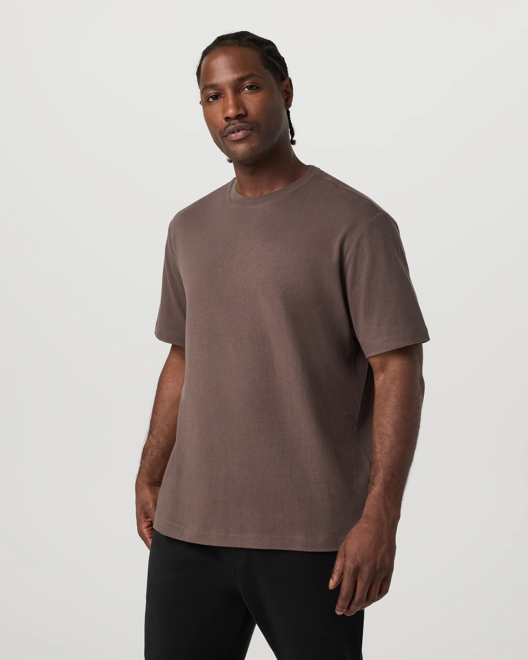 Men's Short Sleeve Heavyweight Cotton Tee | Huckleberry | Vuori | Vuori Clothing (US & Canada)