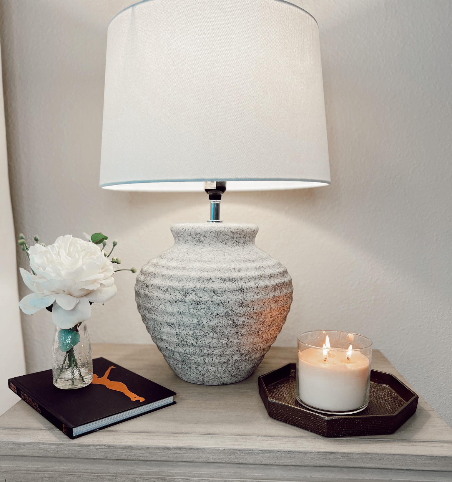 Who knew rug stores carried lamps?! I love the size and quality of this lamp! 

#LTKhome #LTKunder100