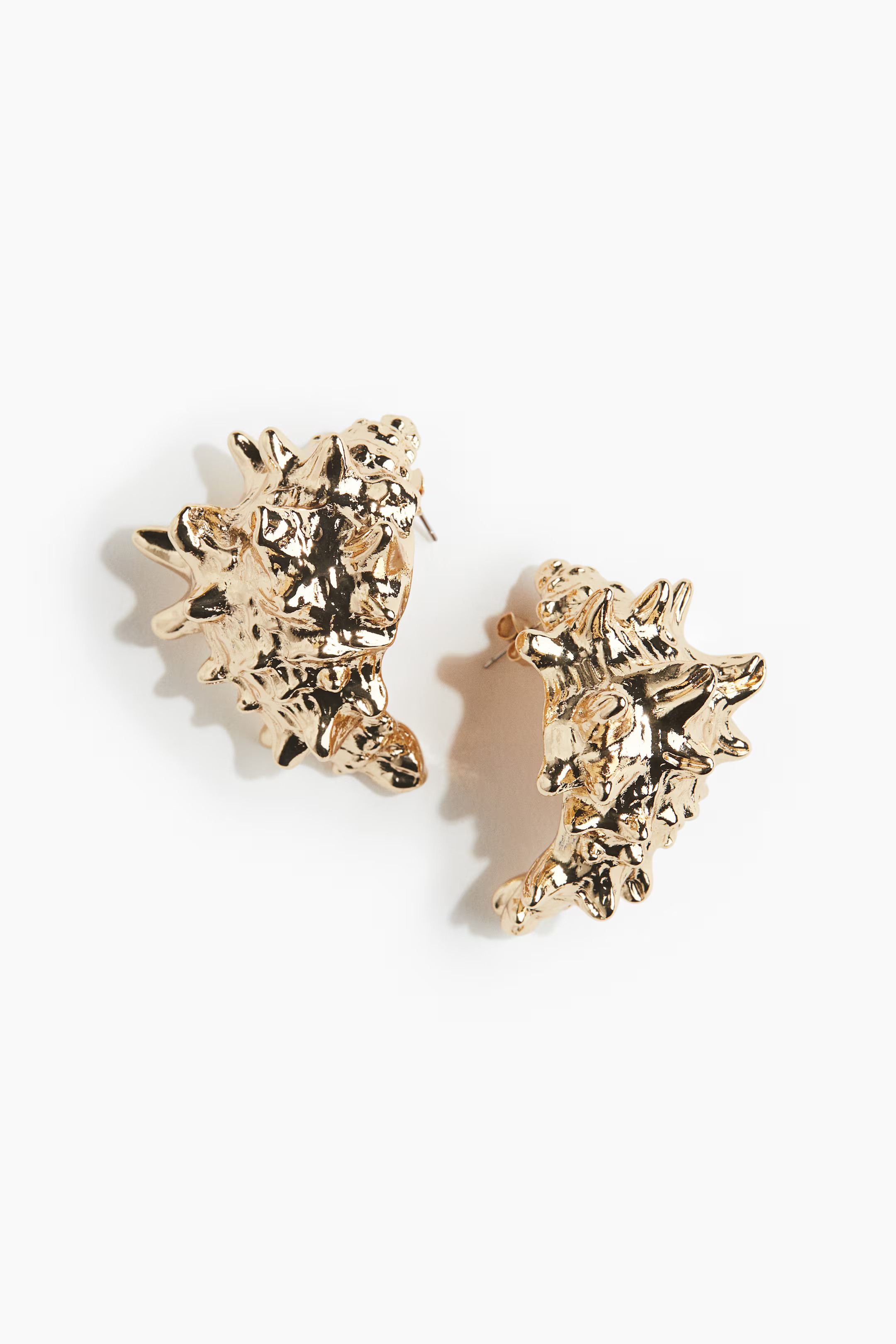 Seashell-Shaped Earrings | H&M (US + CA)