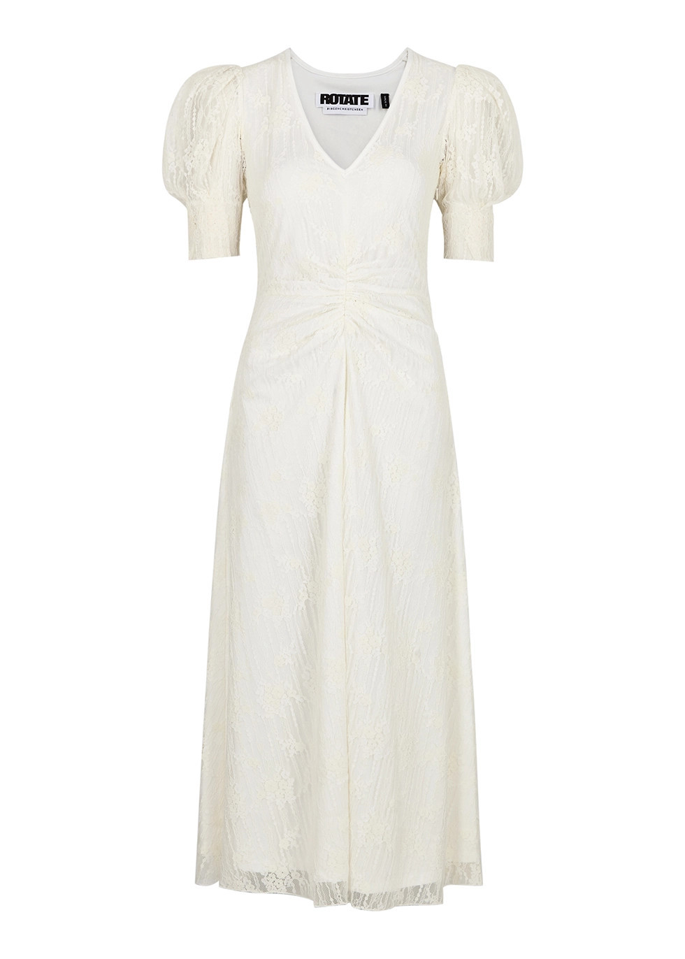 Sierina white lace midi dress | Harvey Nichols (Global)