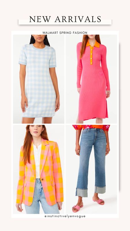 Spring outfits from Walmart- spring dresses, blazer, jeans 

#LTKunder50 #LTKunder100 #LTKSeasonal