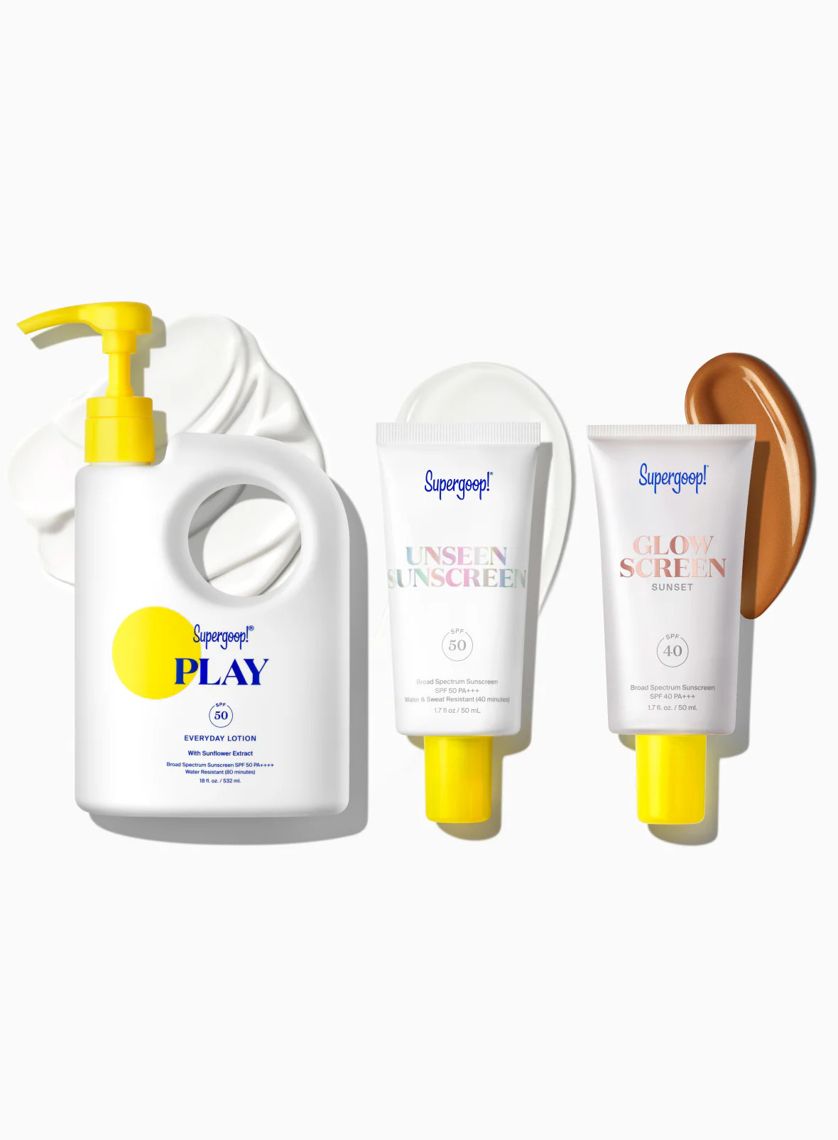 Best of SPF Set Sunscreen Sunset Supergoop! | Supergoop