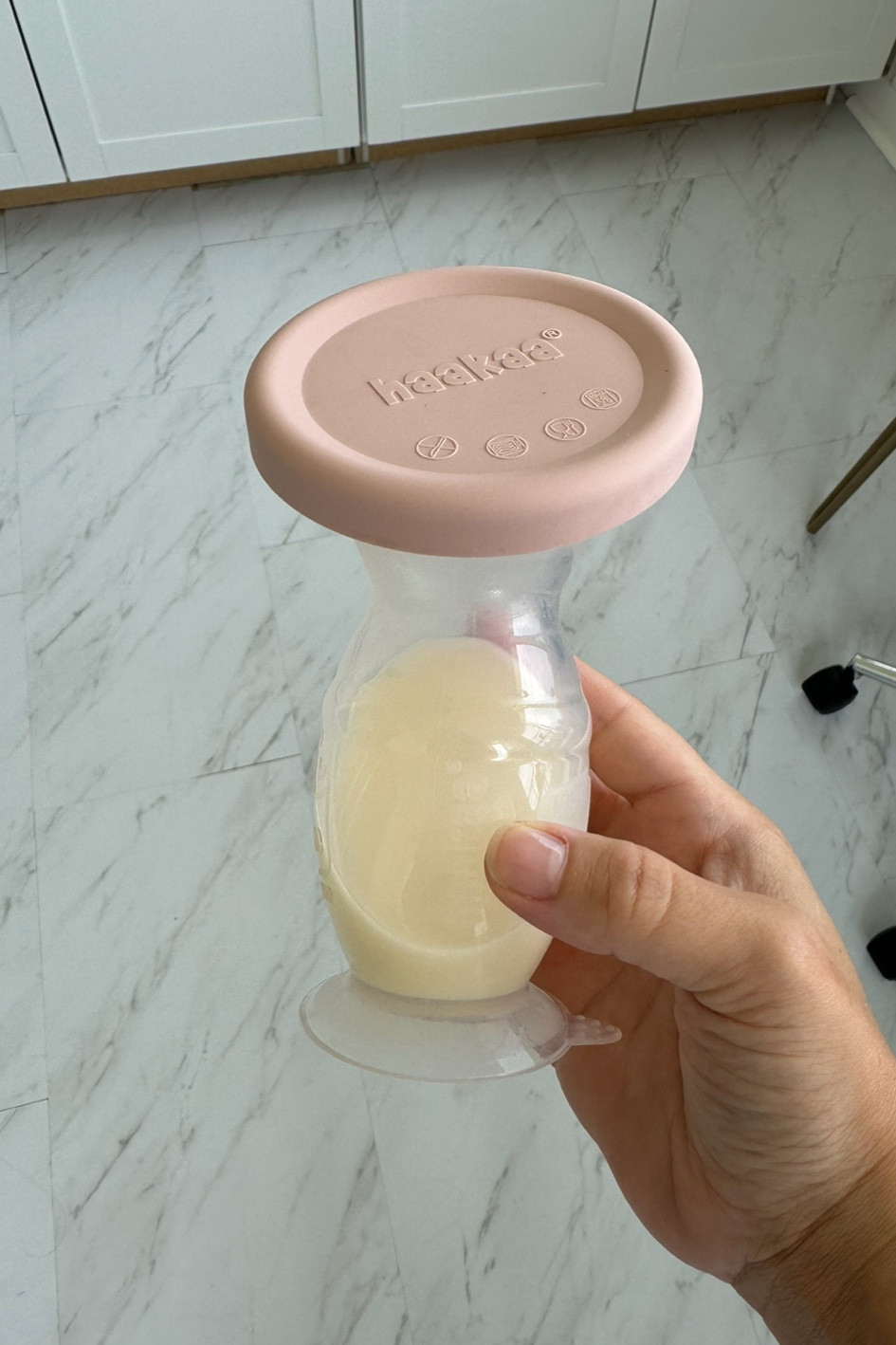 My friends swore by the haaka to collect let down while breast feeding! Way more passive than a pump but this collects 2-3 ounces per feed for me and has been so helpful for creating a breast milk stash! I recommend buying at least 2!

#LTKBump #LTKBaby #LTKKids