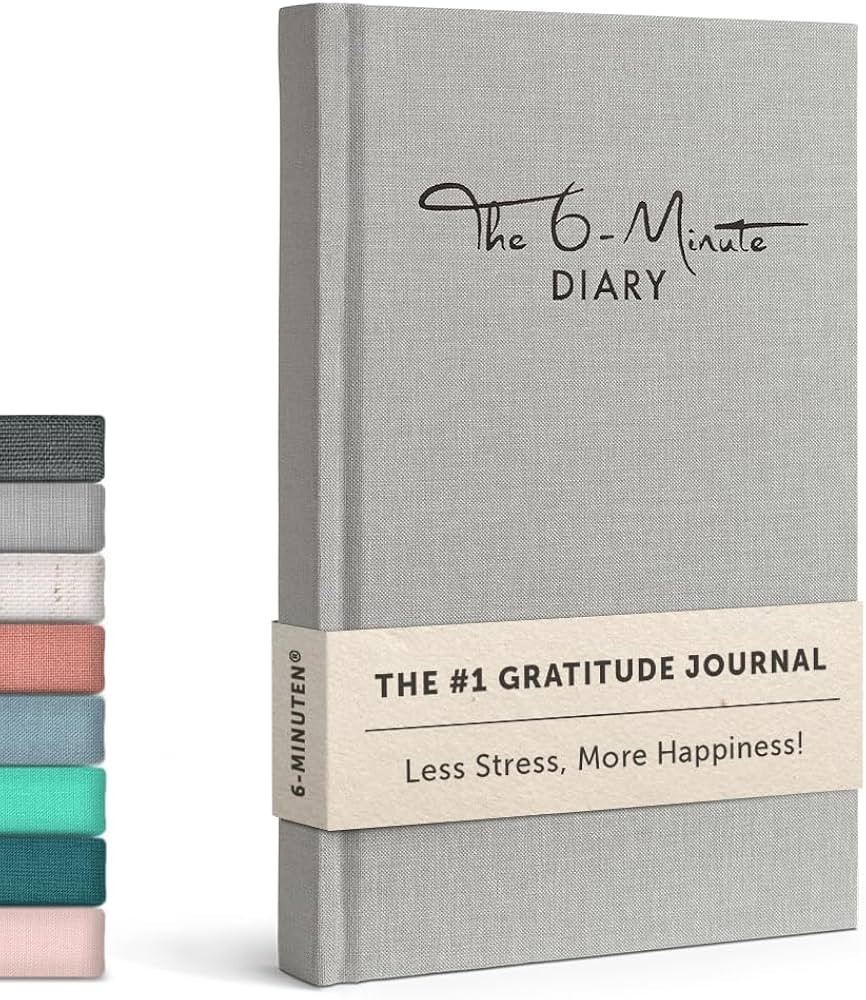 6-Minute Diary – 3-Million-Copy Bestseller Gratitude Journal for Women & Men – Guided Mental ... | Amazon (UK)