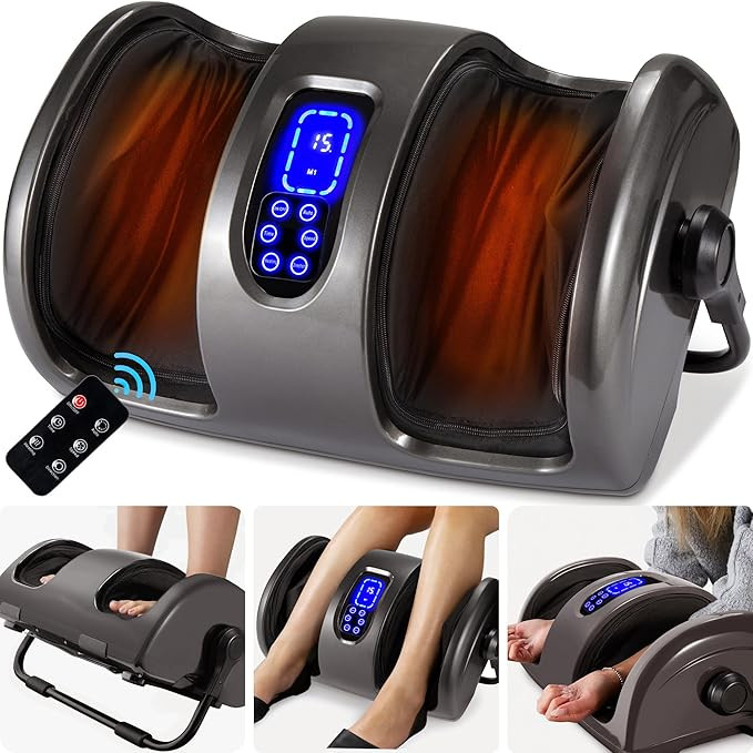 Best Choice Products Heated Shiatsu Foot Massager for Pain Relief, Plantar Fasciitis, Neuropathy,... | Amazon (US)