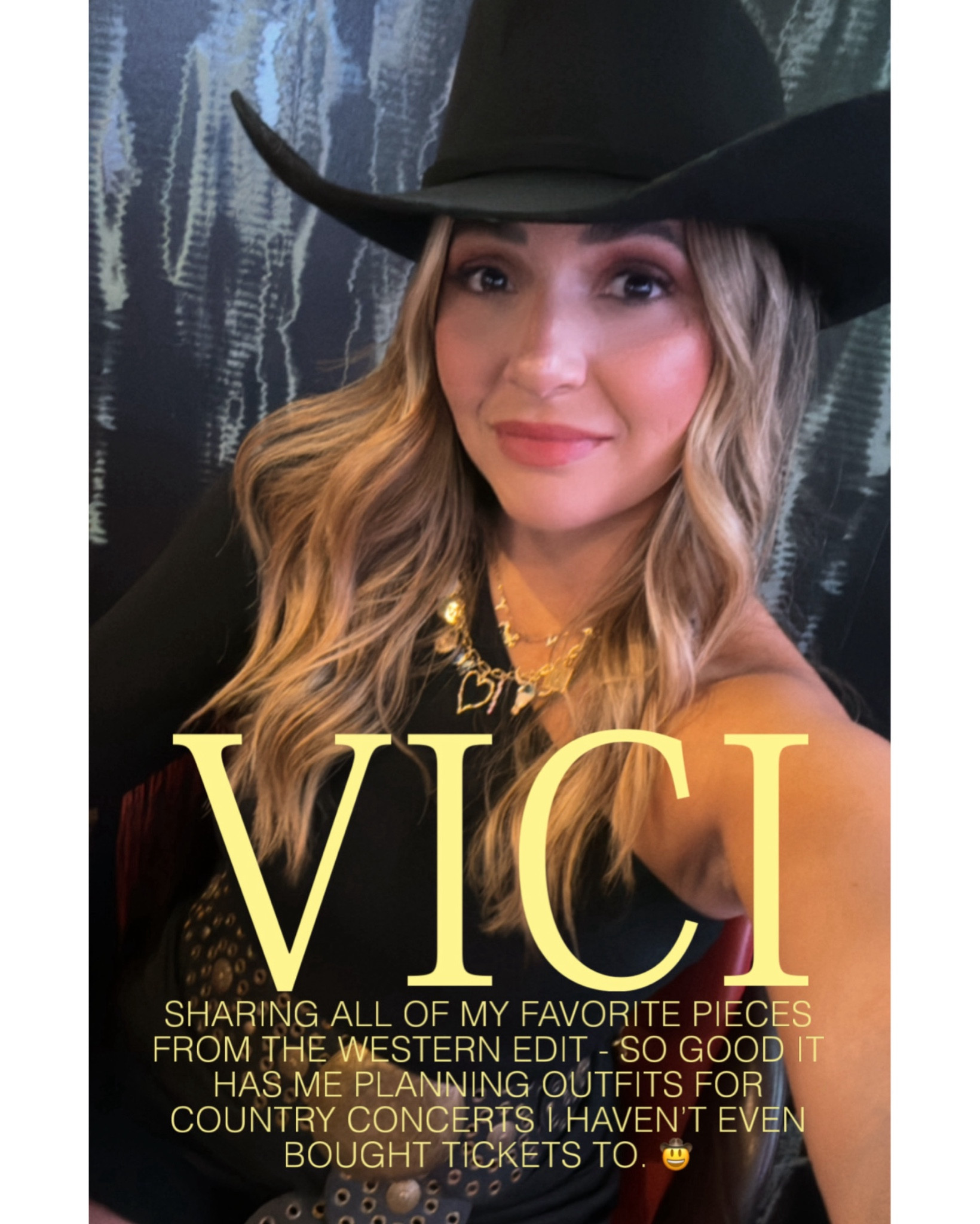 @VICI new western edit is UNREAL!

Has me planning my next country concert, rodeo, music festival, Tortuga music festival, & line dancing night with the girls 🤠👢



#LTKSaleAlert #LTKFestival #LTKootd