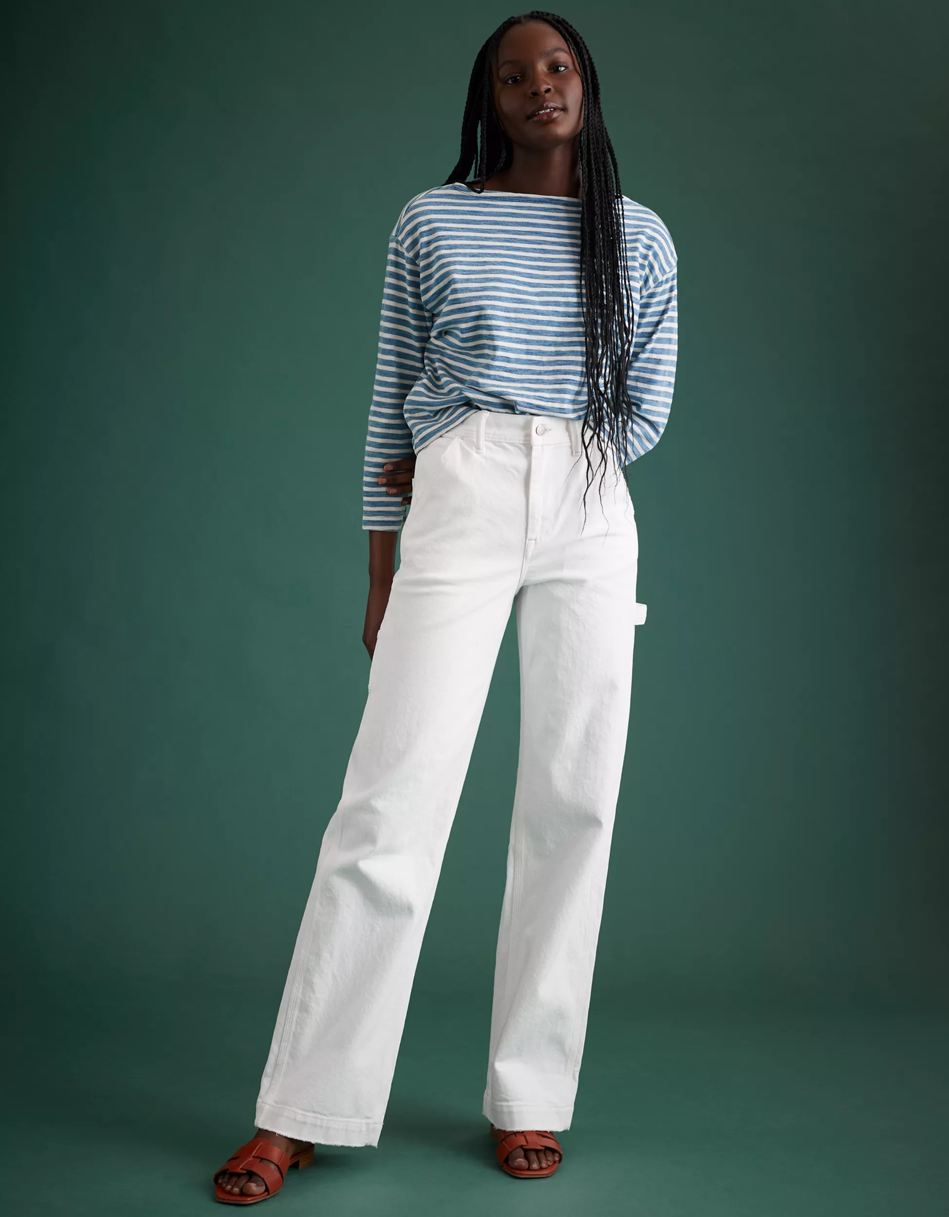 AE77 Premium Stovepipe Carpenter Jean | American Eagle Outfitters (US & CA)