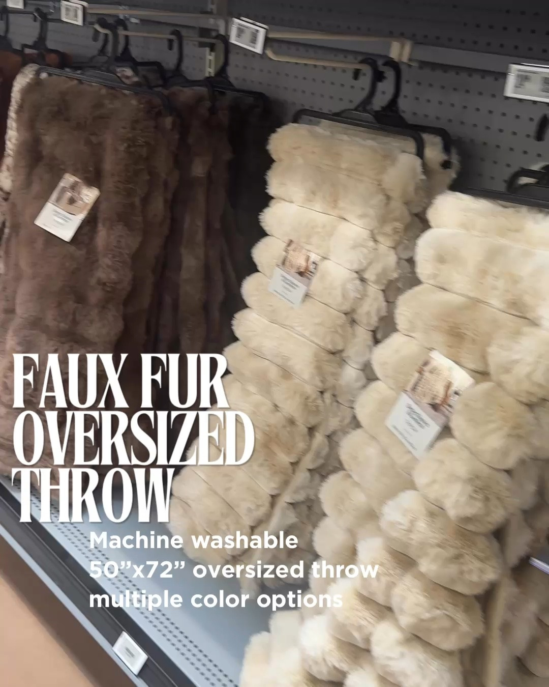 New for fall @Walmart -FAUX FUR OVERSIZED THROW blankets 
Machine washable
50'x72*
oversized throw
multiple color options
Perfect for sofa, end of bed and more 





Fall home decor, Walmart home, Walmart fall decor, cozy home, fall decorating, autumn decor, affordable home decor, cottage style, cozy cottage, seasonal decorating, neutral fall decor, home styling, home inspiration, fall finds, budget friendly decor, Walmart finds, home decor inspiration, autumn home, cozy living, decorating ideas

#LTKSeasonal #LTKHome