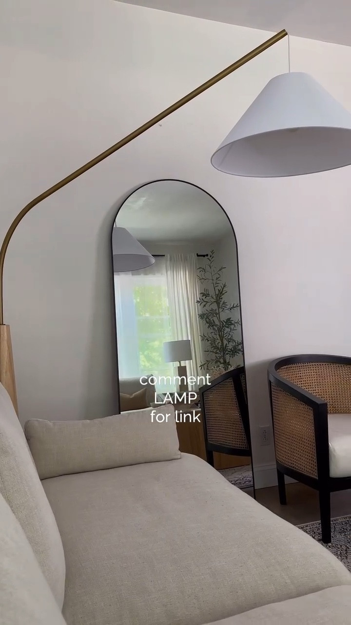 The Gibson floor lamp 🛋️

Comment LAMP for link to your DM

It’s perfect for any sitting area 👌🏻

The tall heavy wooden base sits on a circle of brass finished steel. 
A slim, brass arm holds up the linen shade. 

This lamp lights up the room just like a ceiling light thanks to the long reach of the overarching arm that put lights where you need it. 

 I love how it brightens up my space!

Are you celebrating Father’s Day? What are your plans?

Happy Father’s Day to all dads out there! 

Get the vibe! Shop the room!
or click the links LTK shop | Amazon storefront in my bio!

Follow me @shapetheabode for endless inspiration, design tips, and ideas to transform your space into a beautiful and meaningful home! 

Gibson floor lamp | living room lighting | wooden base lamp | brass finish lamp | linen shade lamp | stylish floor lamp | modern home decor | cozy sitting area | tall floor lamp | long reach lamp | brass arm lamp | 

#LivingRoomDecor #FloorLamp #HomeLighting #ModernDecor #CozyHome #lightingideas #lightingdesign #lightingsolutions #lightingdecor #lightfixtures #cratestyle