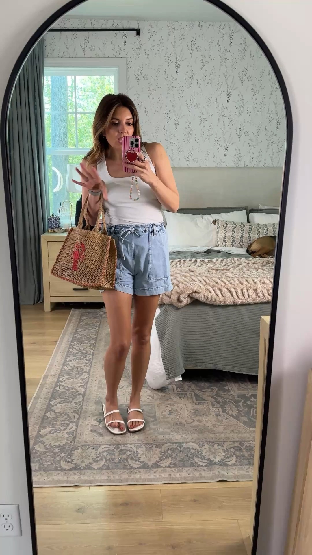 One of my favorite items from my latest Walmart order!! These jean shorts are it!! In a size small. I’m 5’7” 

#LTKOver40 #LTKTall