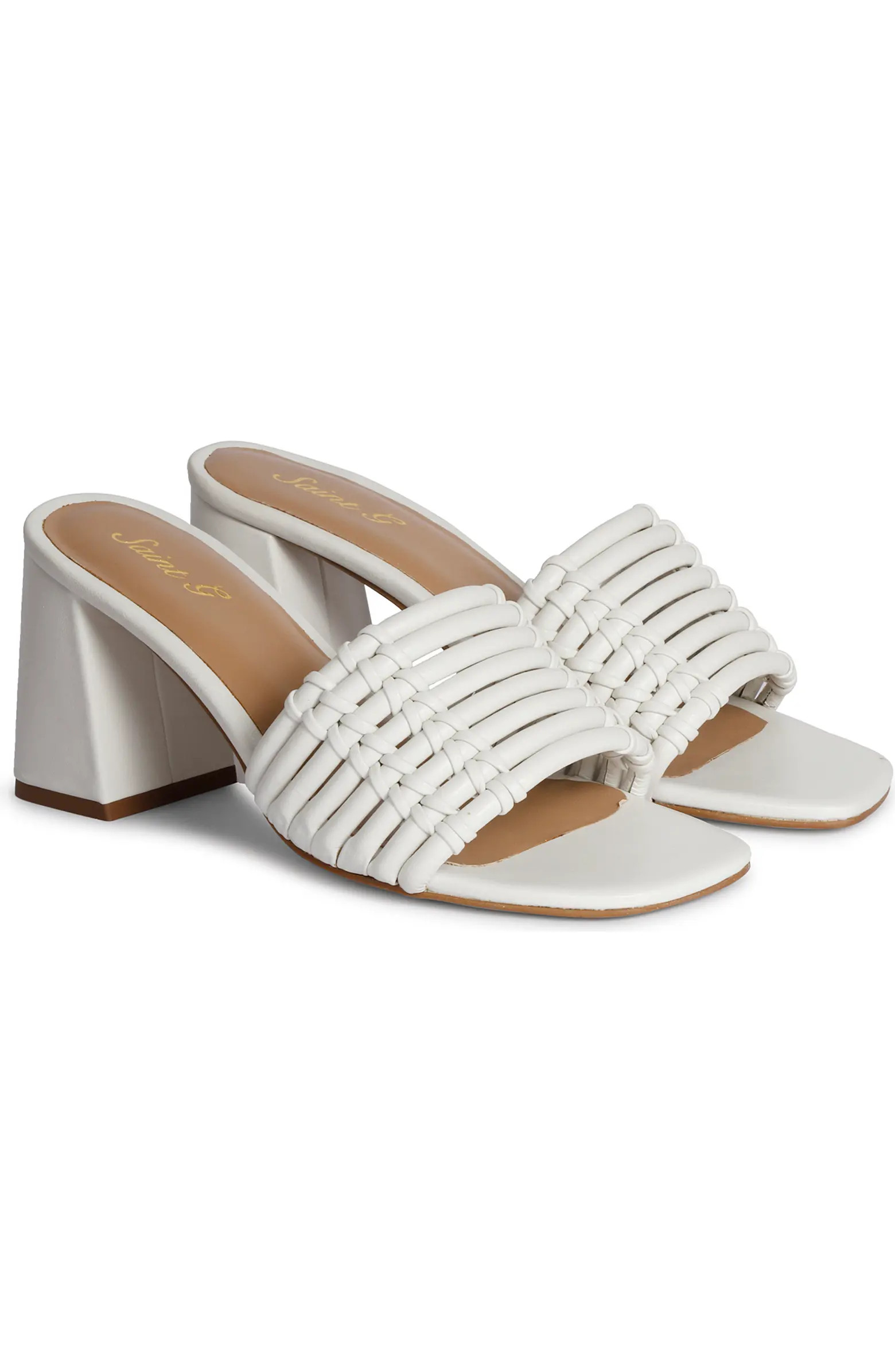Bethany Block Heel Slide Sandal (Women) | Nordstrom