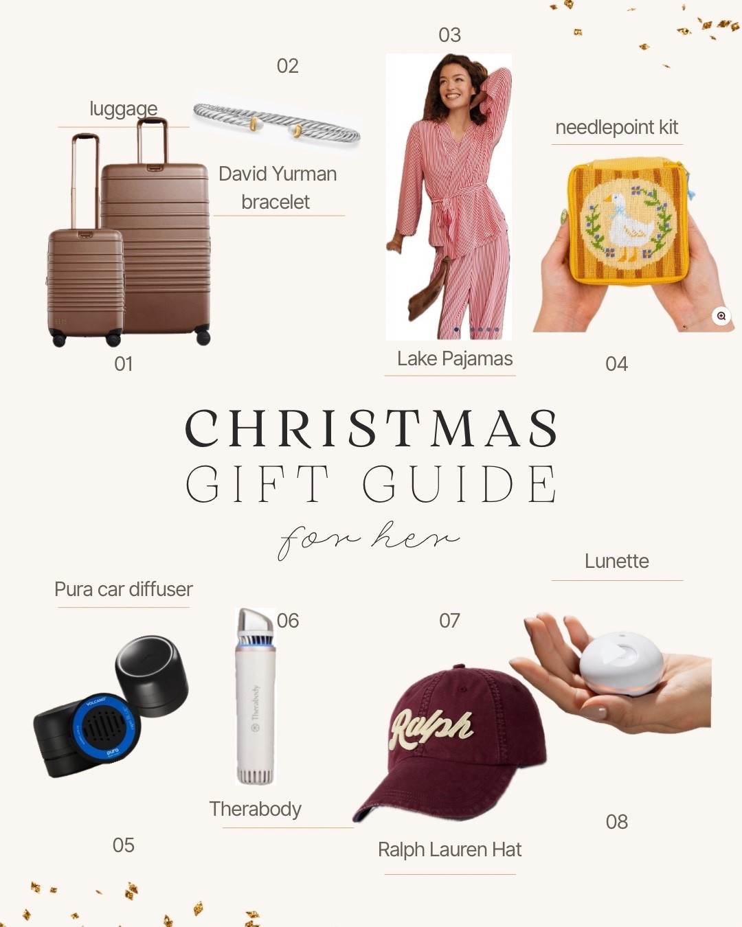 Christmas gift guide for her ❤️🎄

#LTKGiftGuide #LTKSeasonal #LTKHoliday