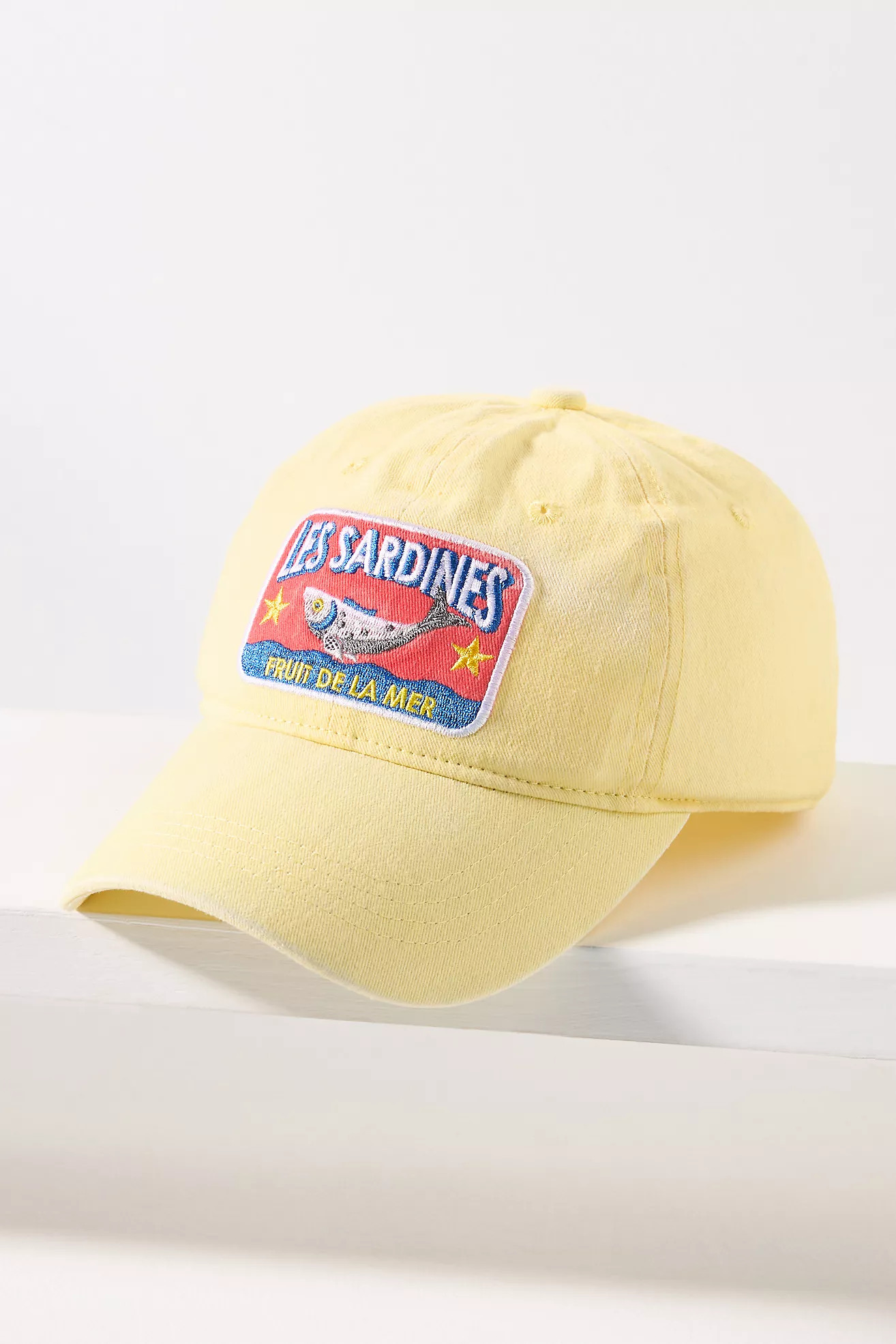 By Anthropologie Washed Cotton Nautical Baseball Cap | Anthropologie (US)