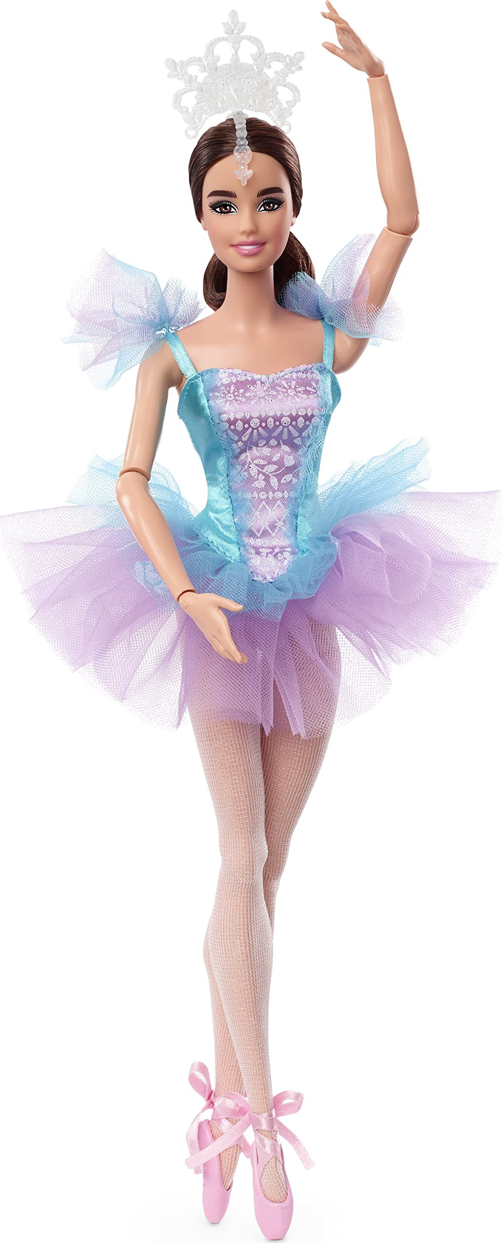 Barbie Signature Doll, Ballet Wishes Posable Brunette With Ballerina Costume, Tutu, Tiara and Poi... | Amazon (US)
