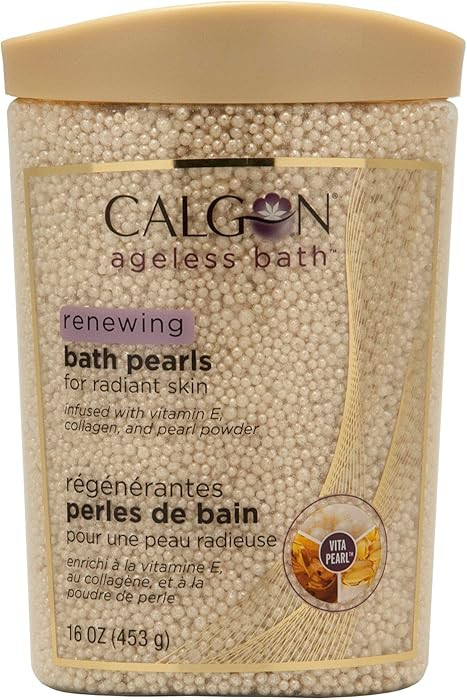 Calgon Ageless Bath Series Renewing Pearls, 16 oz. | Amazon (US)