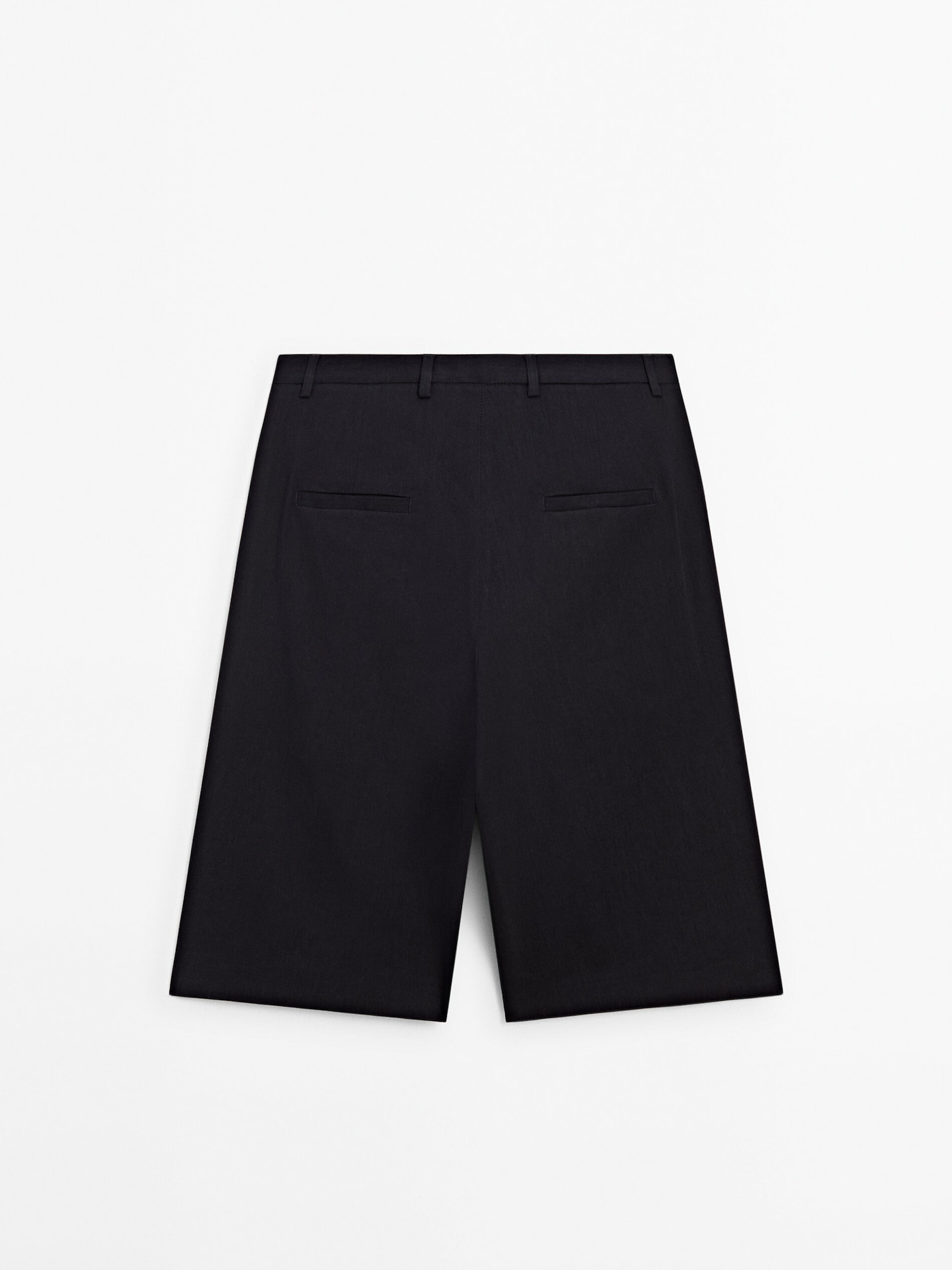 Bermuda shorts with double darts | Massimo Dutti US