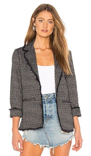 cupcakes and cashmere Gregory Blazer in Black | Revolve Clothing (Global)