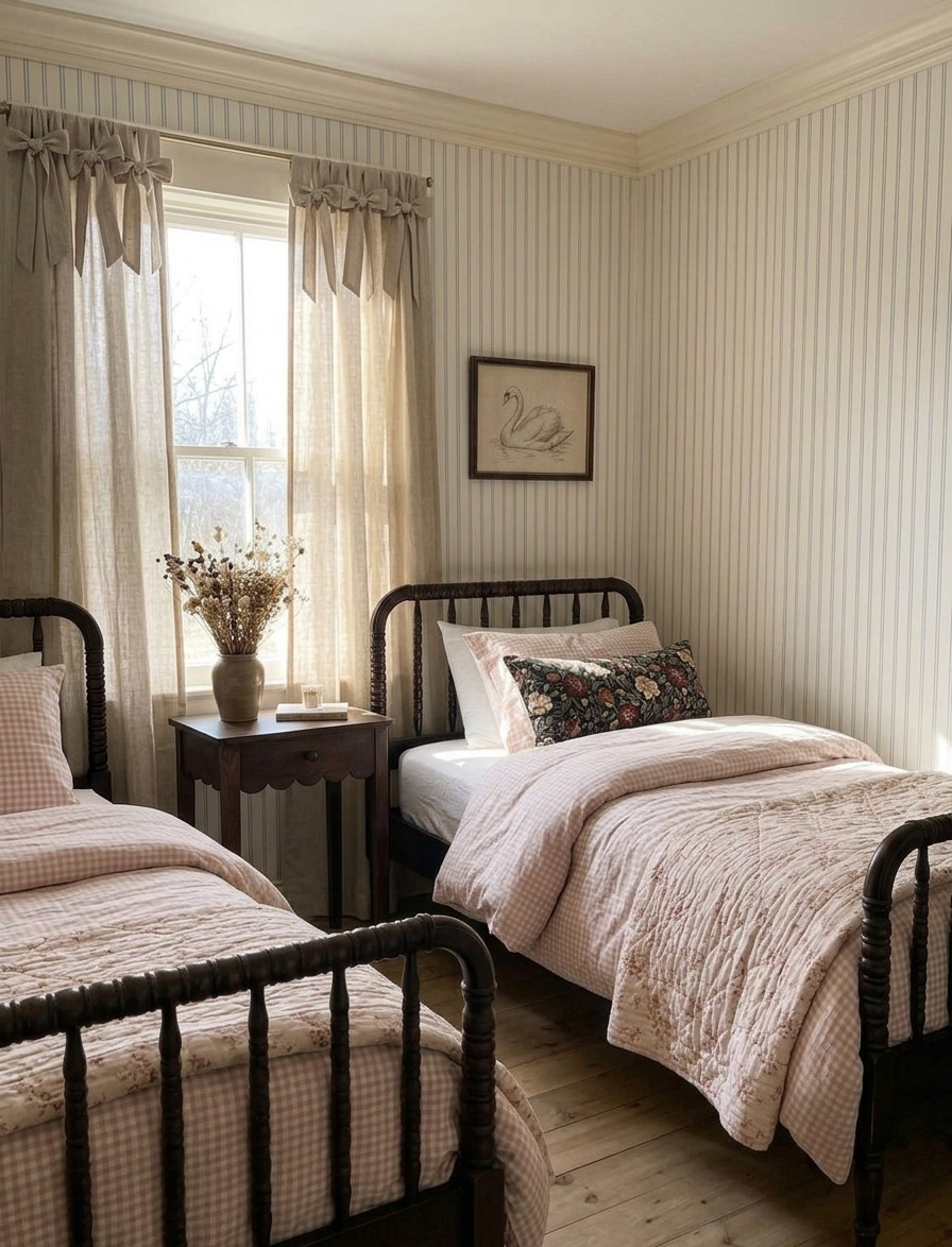 A girls bedroom with so much charm! 💕