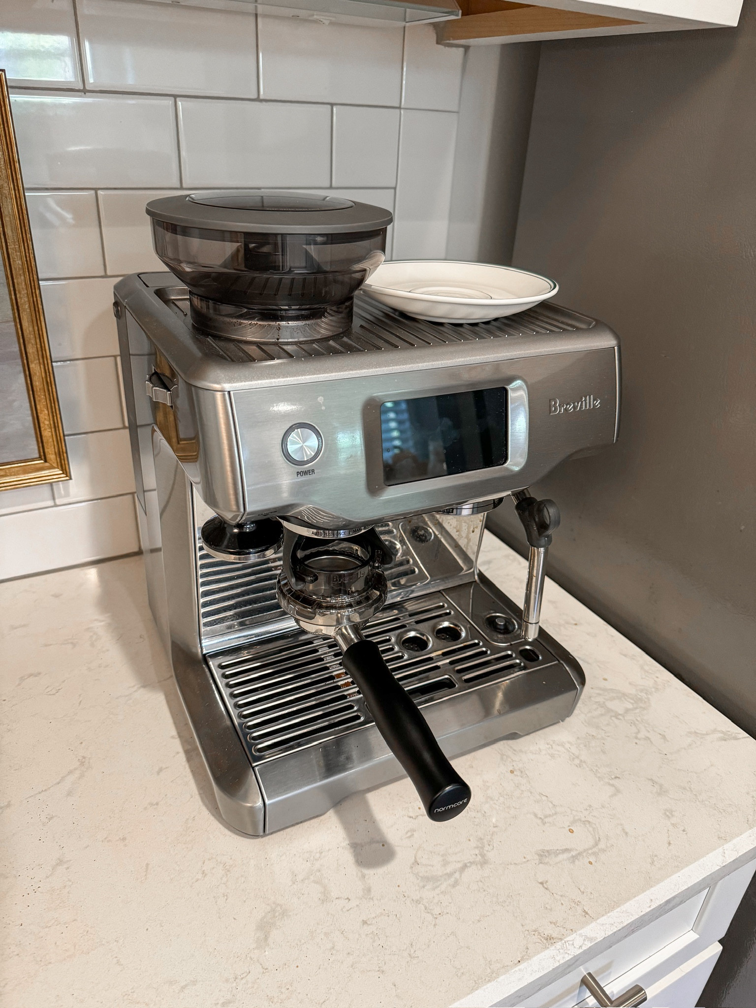 My Breville Barista Expresso maker is part of Amazon Prime Deal Days and is on sale through tomorrow! This thing is amazing and we use it every morning! Highly recommend. Kitchen appliances // home appliances// coffee makers // expresso machines // Amazon prime sale // Amazon finds // gift ideas 

#LTKSaleAlert #LTKHome #LTKxPrimeDay