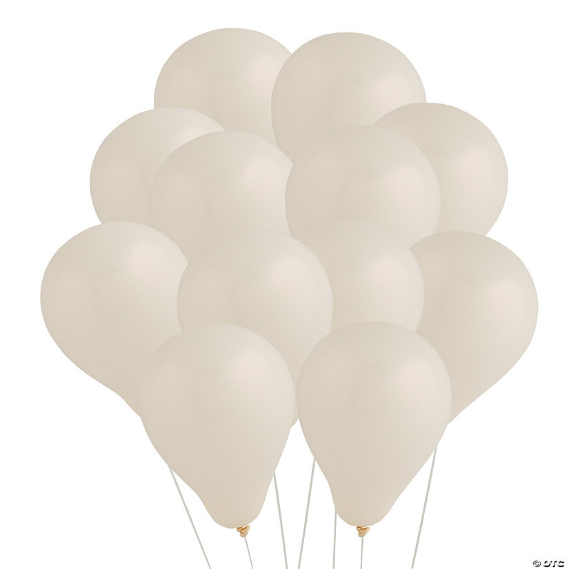 Bulk 50 Pc. Tuftex Matte 5" Natural Latex Balloons | Oriental Trading Company