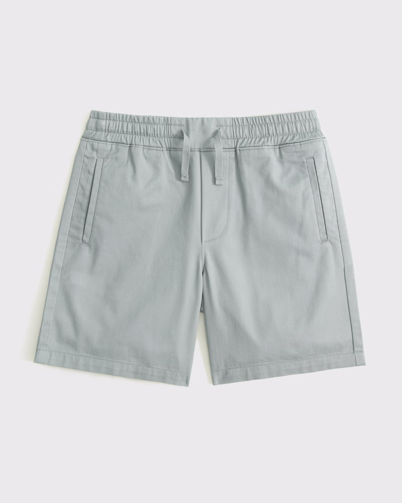pull-on chino shorts | Abercrombie & Fitch (US)