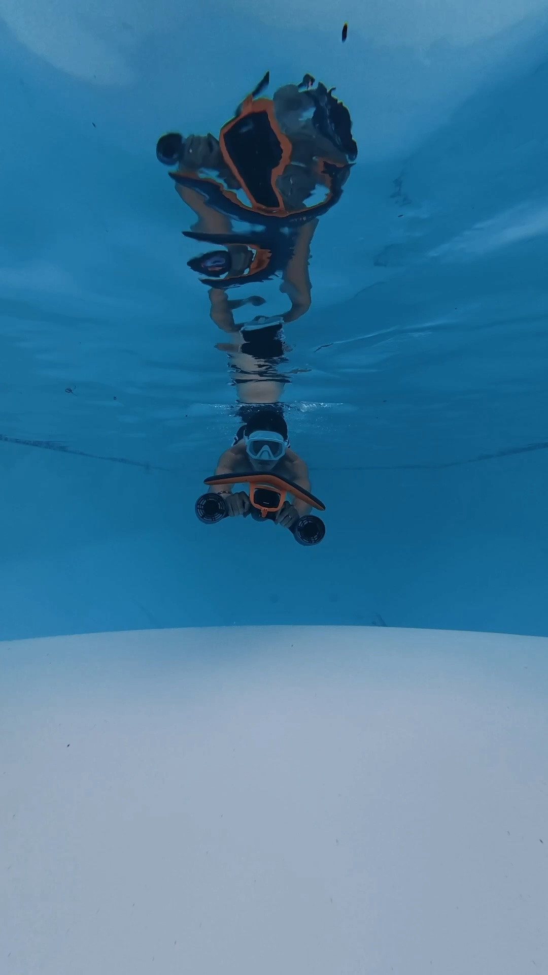 This underwater scooter makes me feel like a dolphin🤣

#LTKSwim