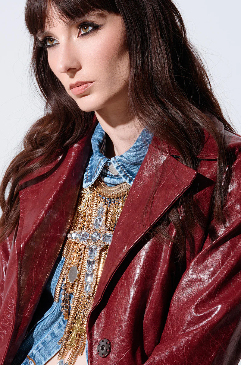 CROSS MY HEART CHAIN NECKLACE | AKIRA