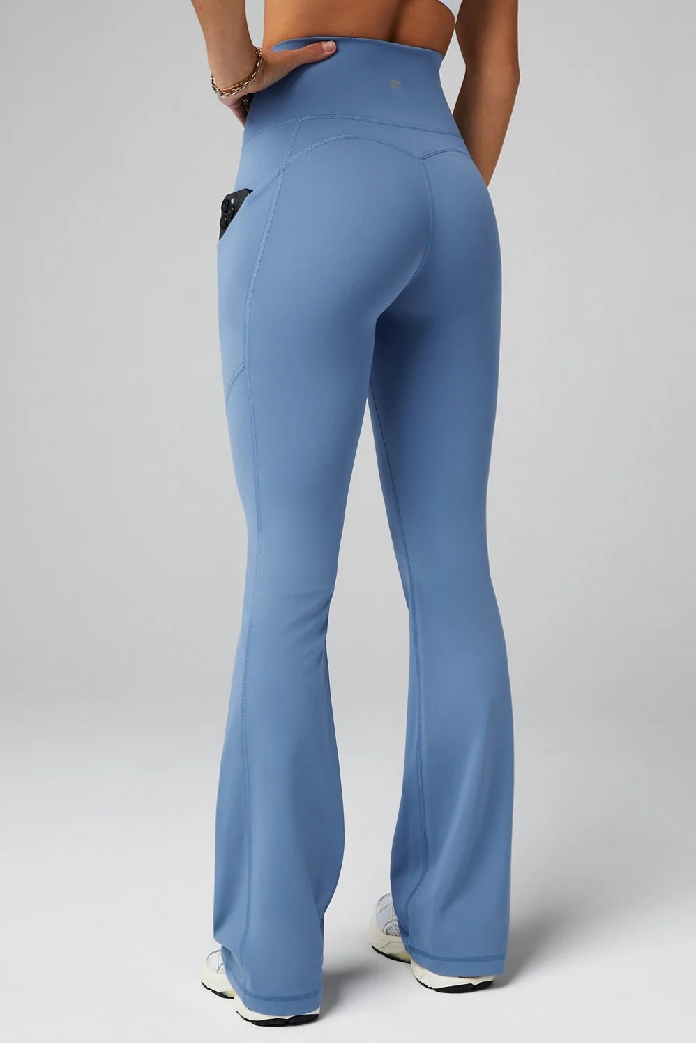 Oasis PureLuxe High-Waisted Pocketed Kick Flare | Fabletics