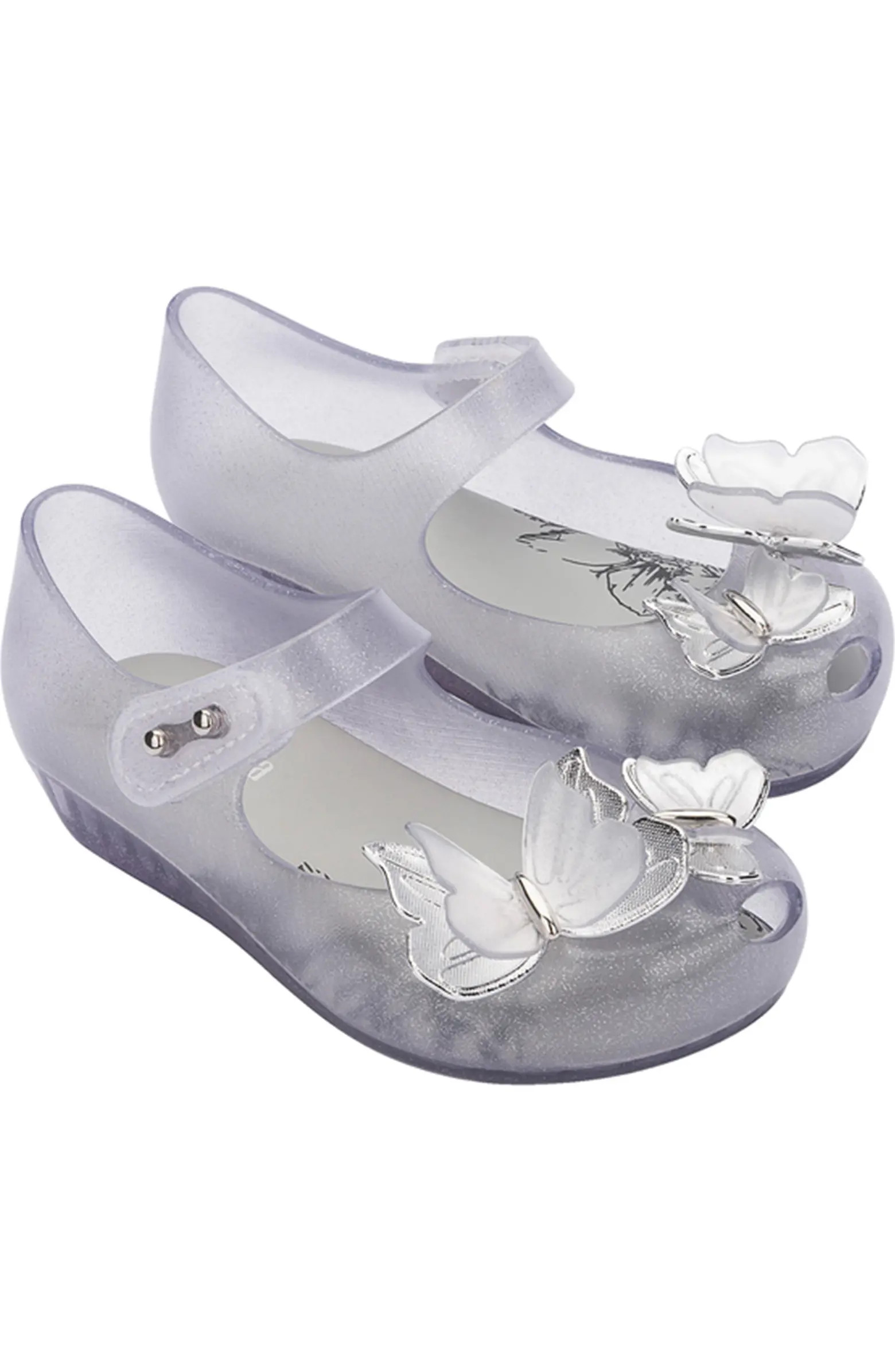 Mini Melissa Ultragirl Butterfly Mary Jane Flat | Nordstrom | Nordstrom