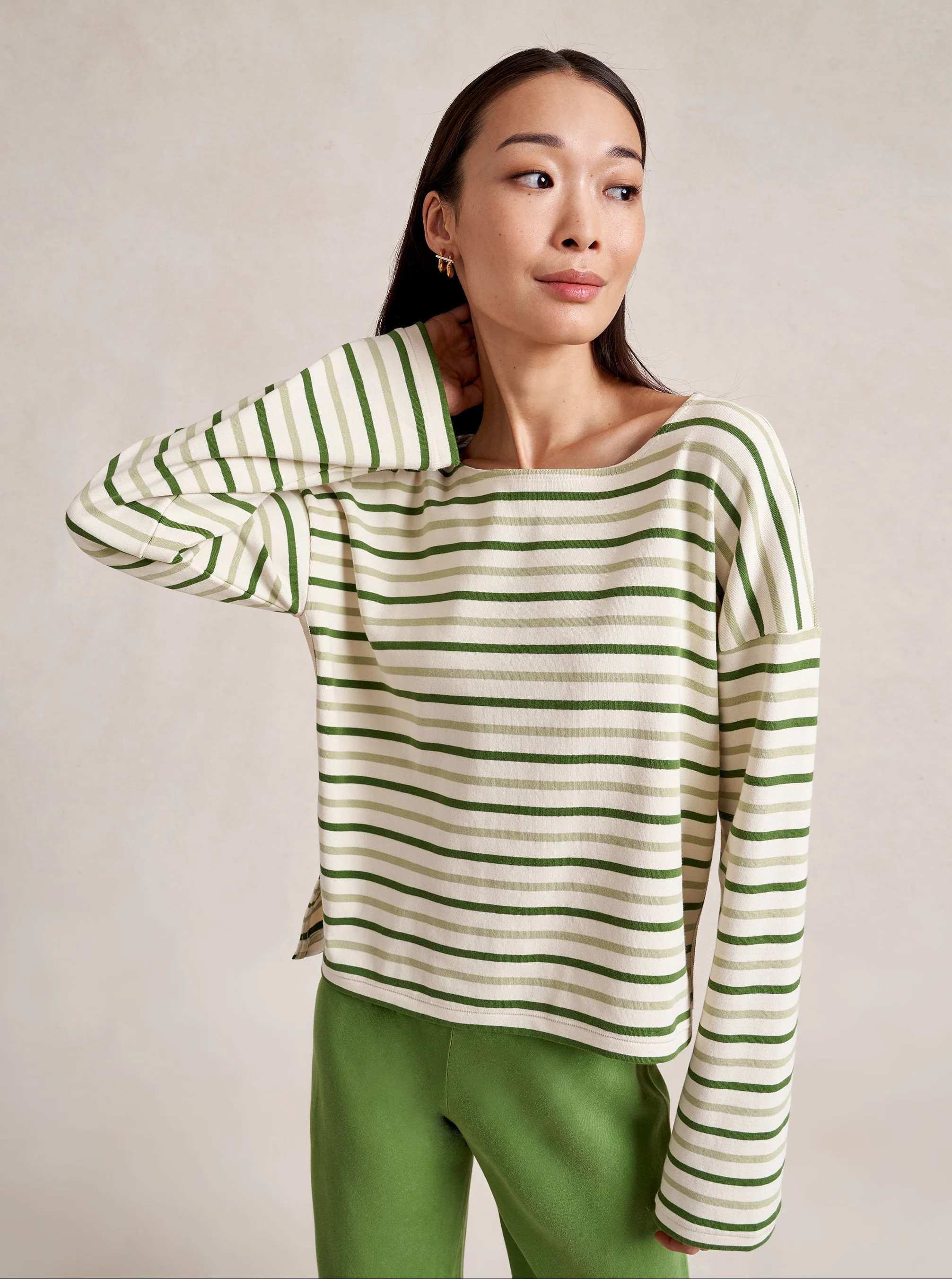 Long Sleeve Breton Tee | La Ligne