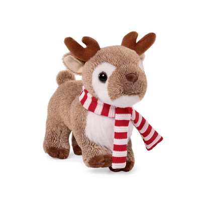 Our Generation Jolly Holiday Reindeer Plushie Limited-Edition 6" Posable Pet Stuffed Animal | Target