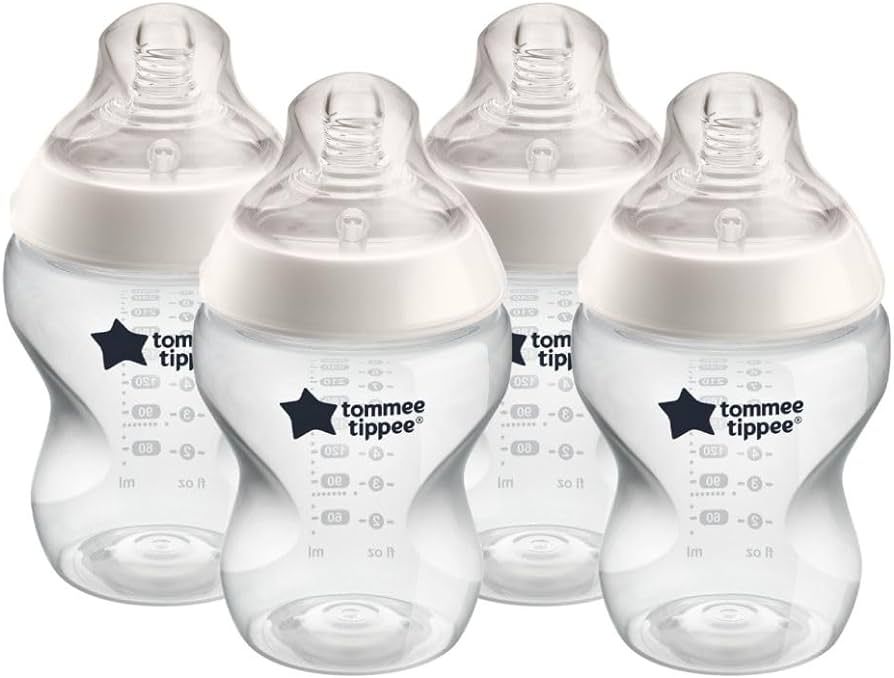 Tommee Tippee Closer To Nature Baby Bottles Slow Flow Breast-Like Nipple With Anti-Colic Valve (9... | Amazon (US)