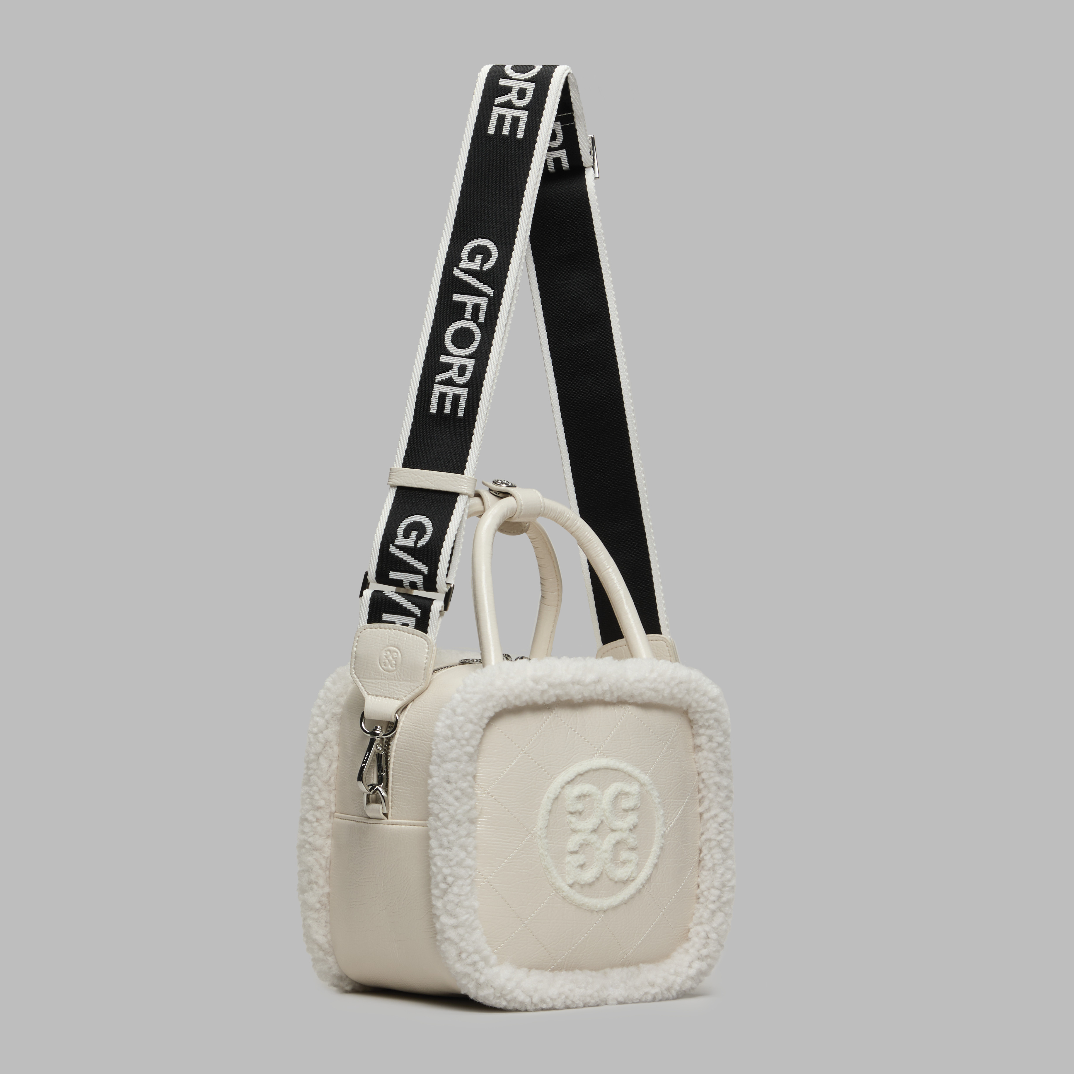 LTD RELEASE SHEARLING SQUARE BAG | WOMEN'S BAGS | G/FORE | G/FORE | GFORE.com