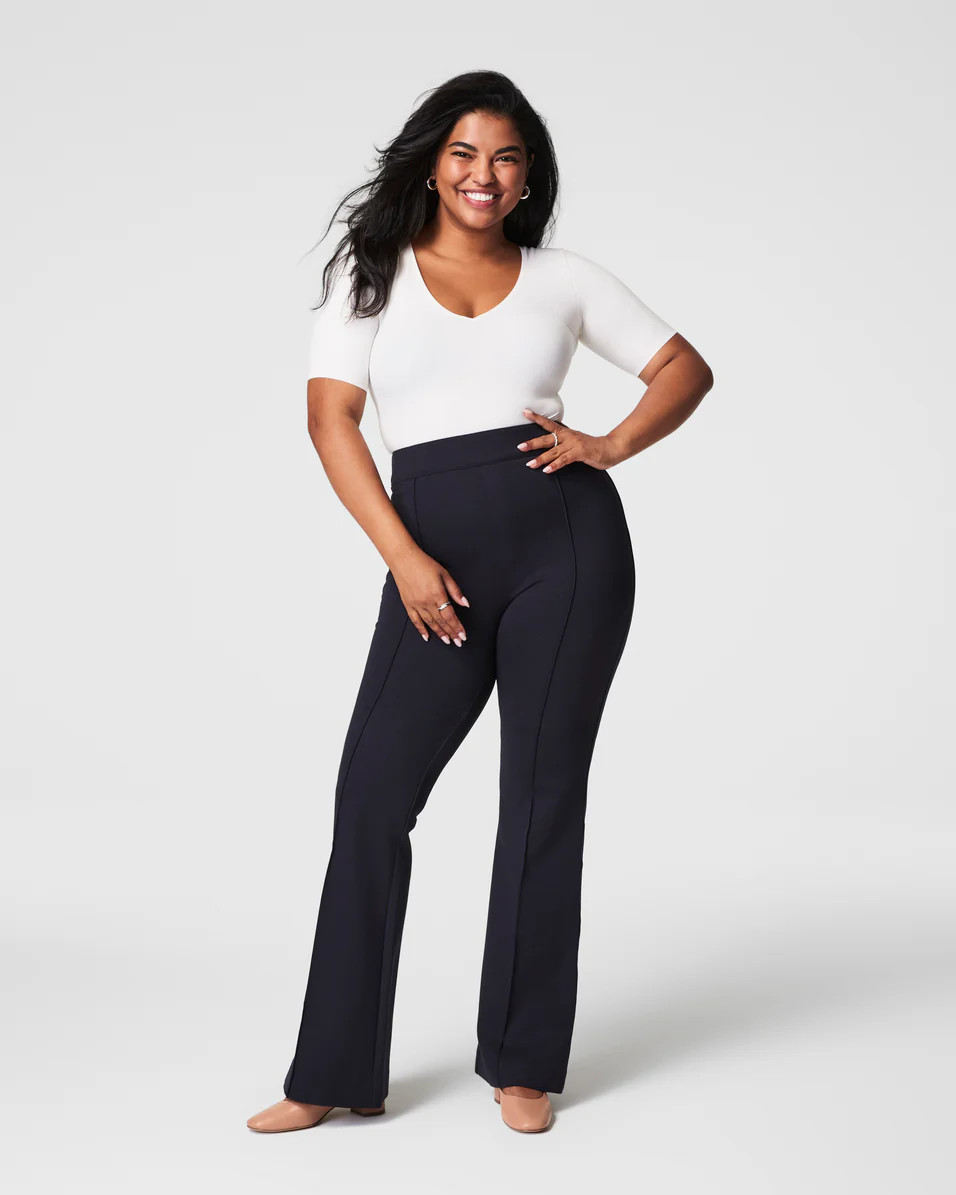 Spanx Women's SPANXsmooth PerfectFit Ponte Flare Pant | Spanx