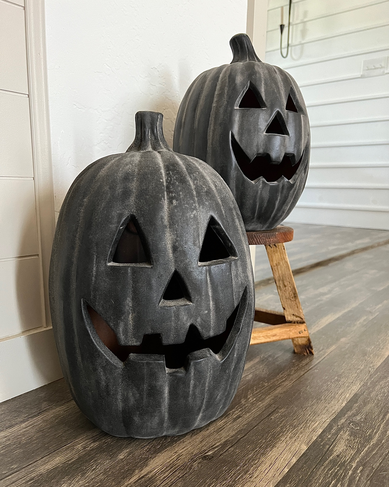DIY Home Depot jack-o-lantern makeover! Head over to Instagram to see the tutorial: @revived.home 🖤

#LTKHalloween #LTKhome #LTKSeasonal