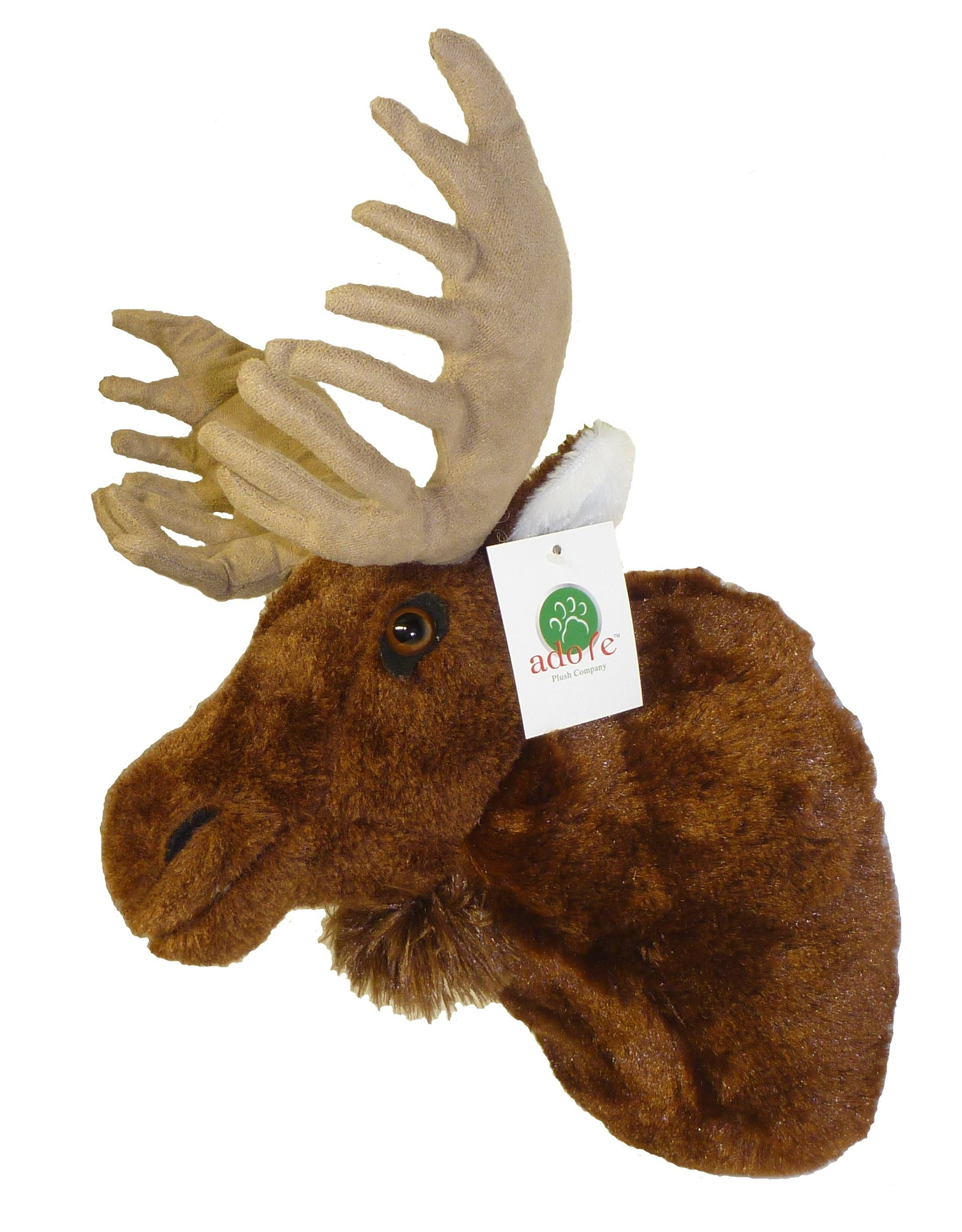 Adore 13" Yukon The Moose Plush Stuffed Animal Walltoy Wall Mount | Amazon (US)
