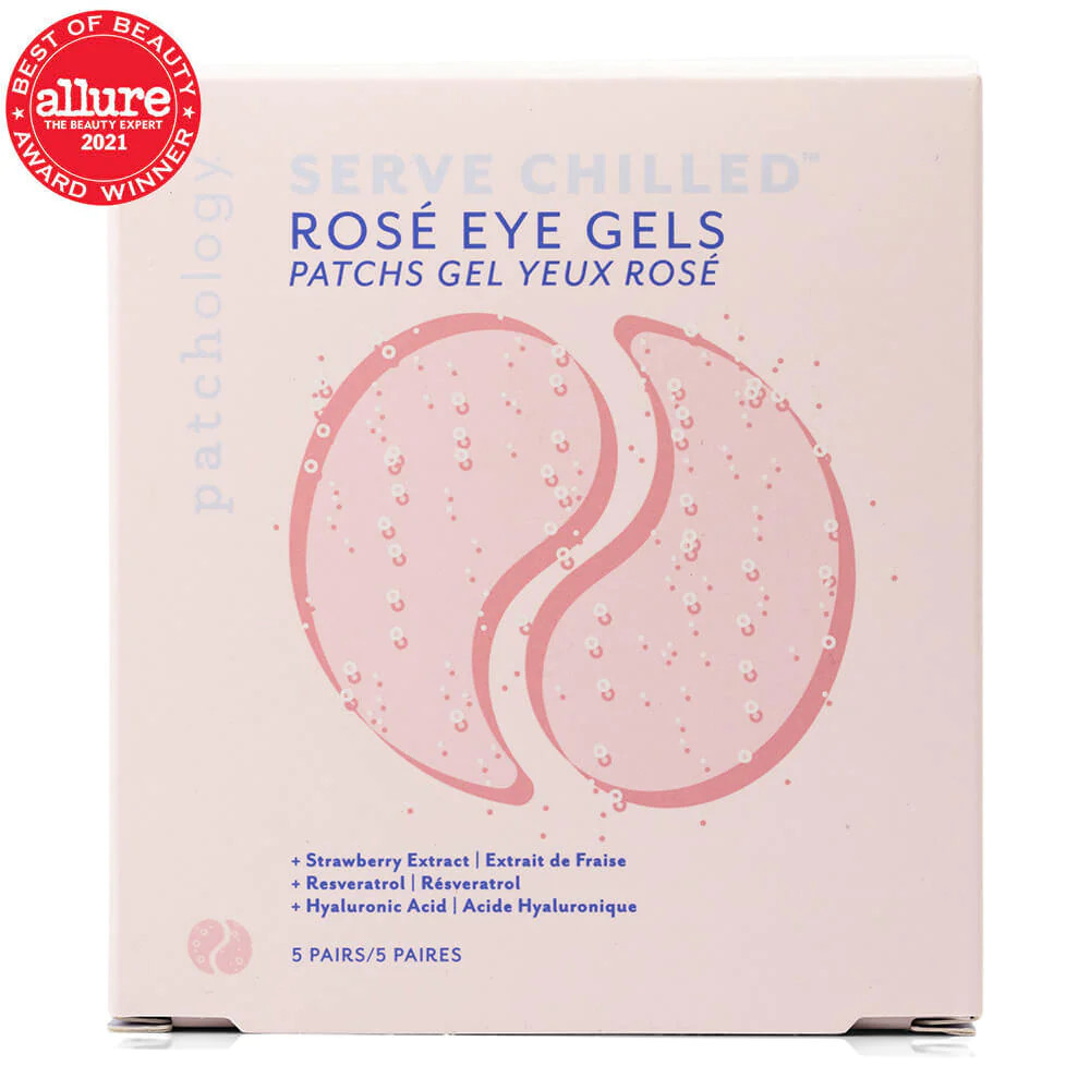 Serve Chilled™ Rosé Eye Gels | Rosé Eye Patch | Patchology | Patchology