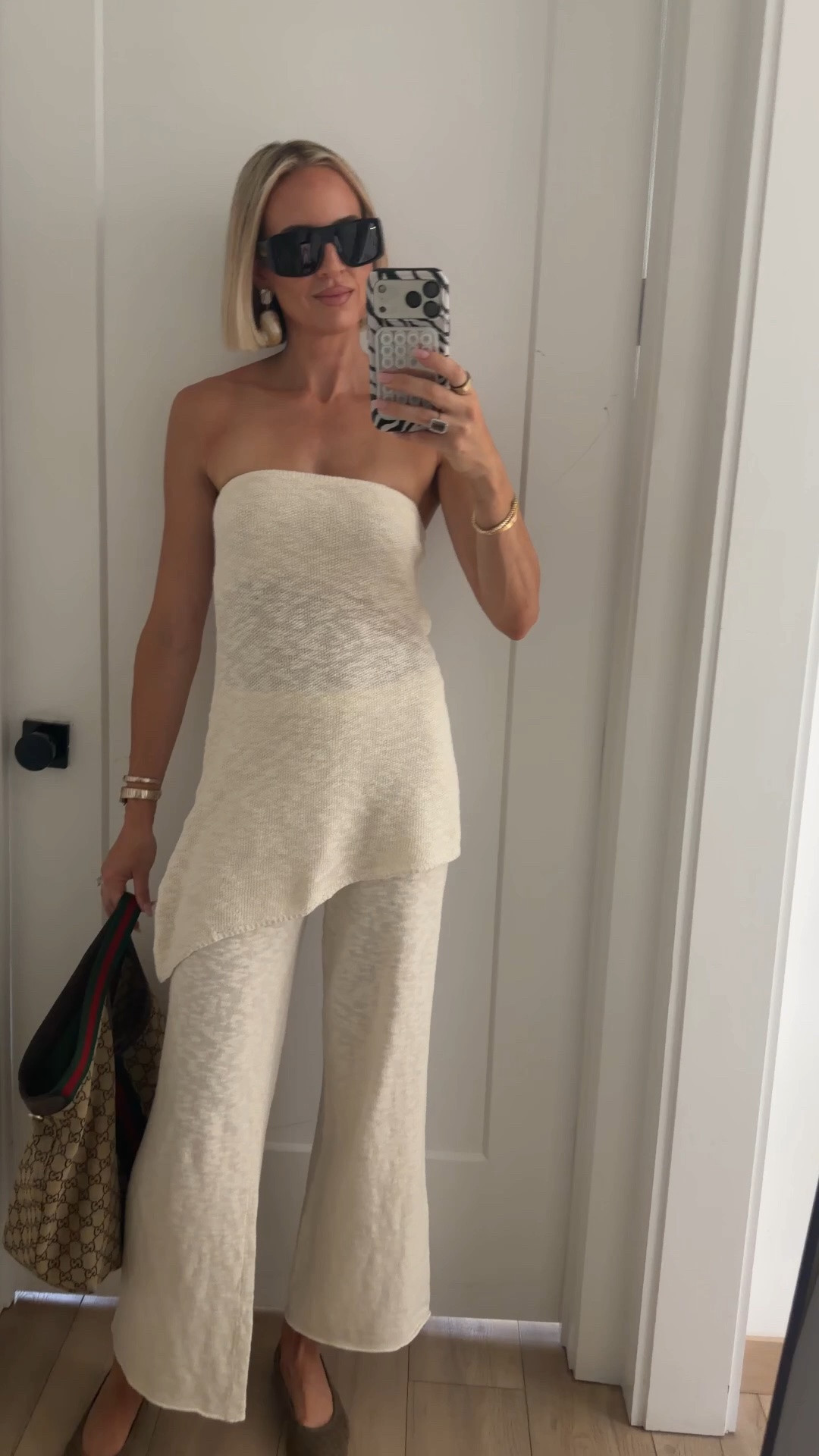 How is this set under $85?! I mean both top and bottom.🤯 wearing a small. My husband loved it on me. Size up a half size in the shoes. ￼

@copperandcloth
￼

#LTKootd #LTKdayinmylife #LTKOver40