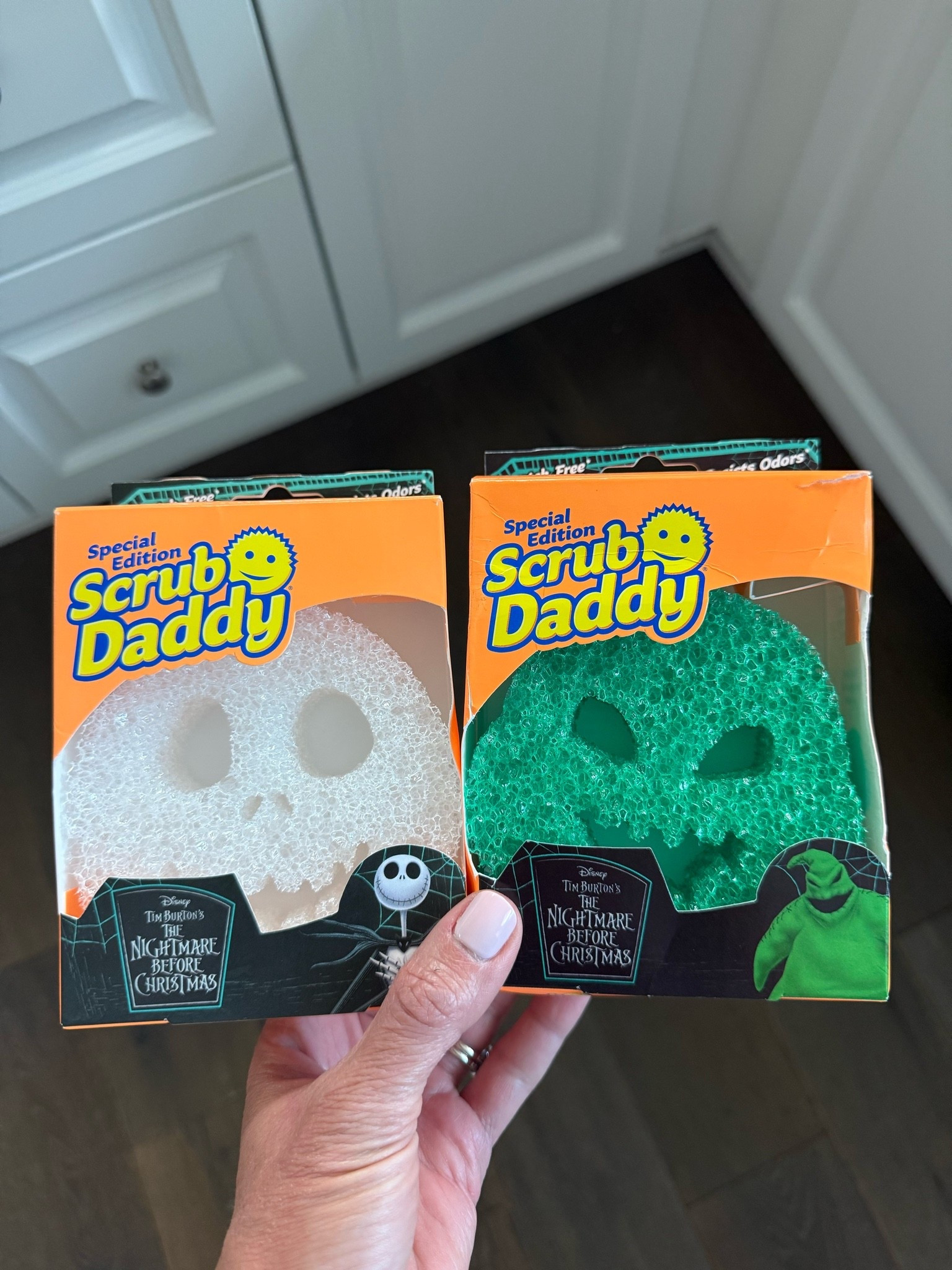 I found the cutest sponges at Target for Halloween 💀👻 A must have for anyone with kids that are Nightmare Before Christmas obsessed! 

Target, Scrub Daddy, dishes, sponge, for the kitchen, Nightmare Before Christmas

#LTKSeasonal #LTKHome #LTKmomlife