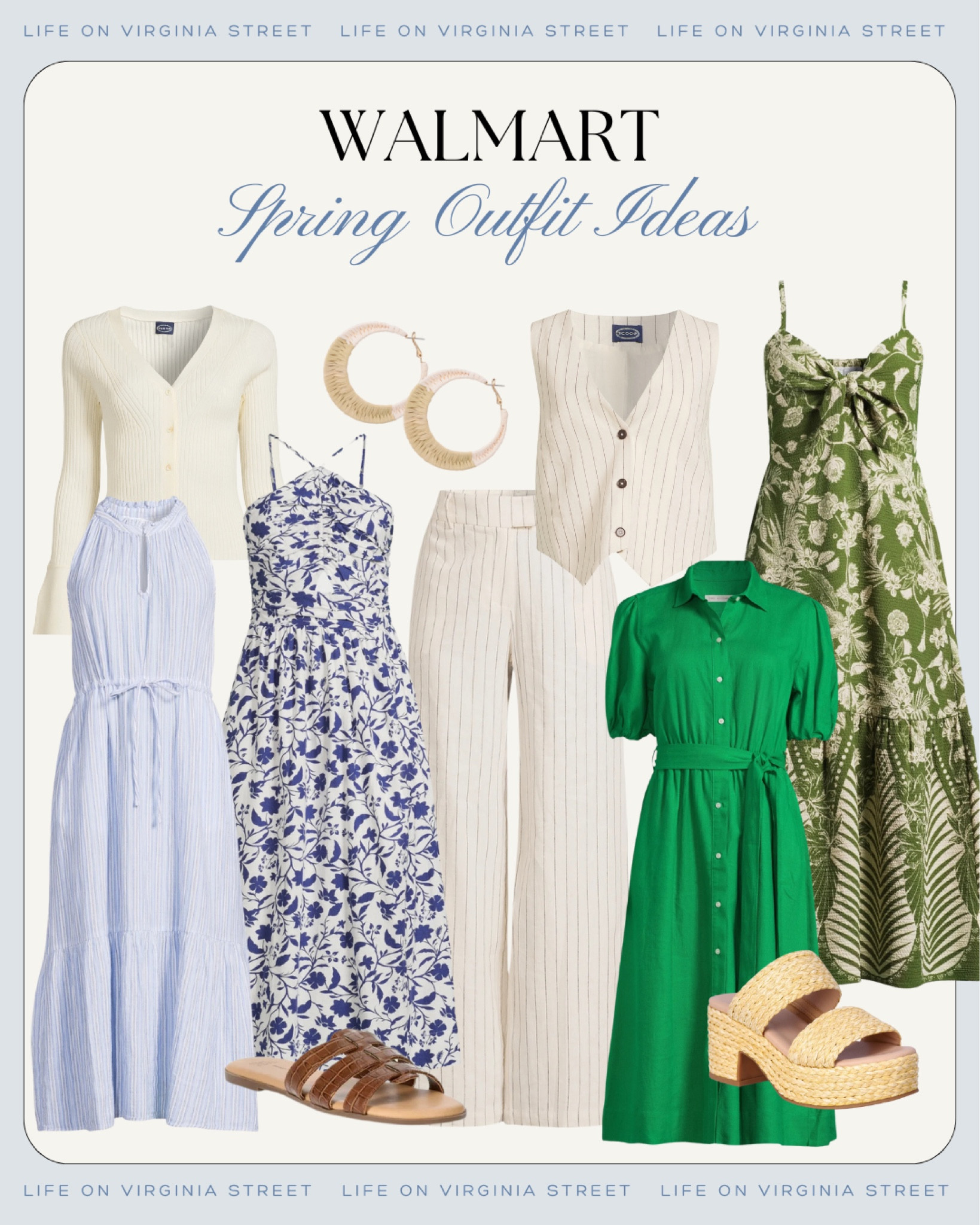 Walmart spring outfit ideas including the cutest sundresses, vest, dress pants, sweater cardigan, raffia sandals, slide sandals, hoop earrings and more.
.
#ltkfindsunder50 #walmartfashion #ltkseasonal #ltkwedding #ltkworkwear, #ltkshoecrush #ltkfindsunder100 #ltkmidsize #ltkover40

#LTKSeasonal #LTKFindsUnder50 #LTKMidsize