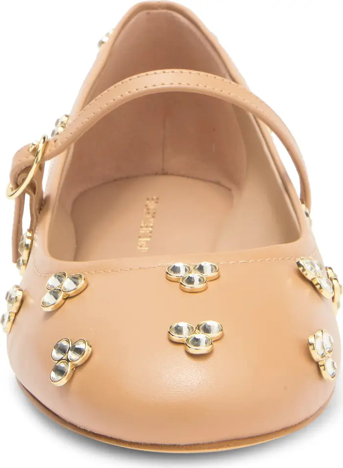 Stuart Weitzman Tammy Crystal Mary Jane Flat (Women) | Nordstromrack | Nordstrom Rack