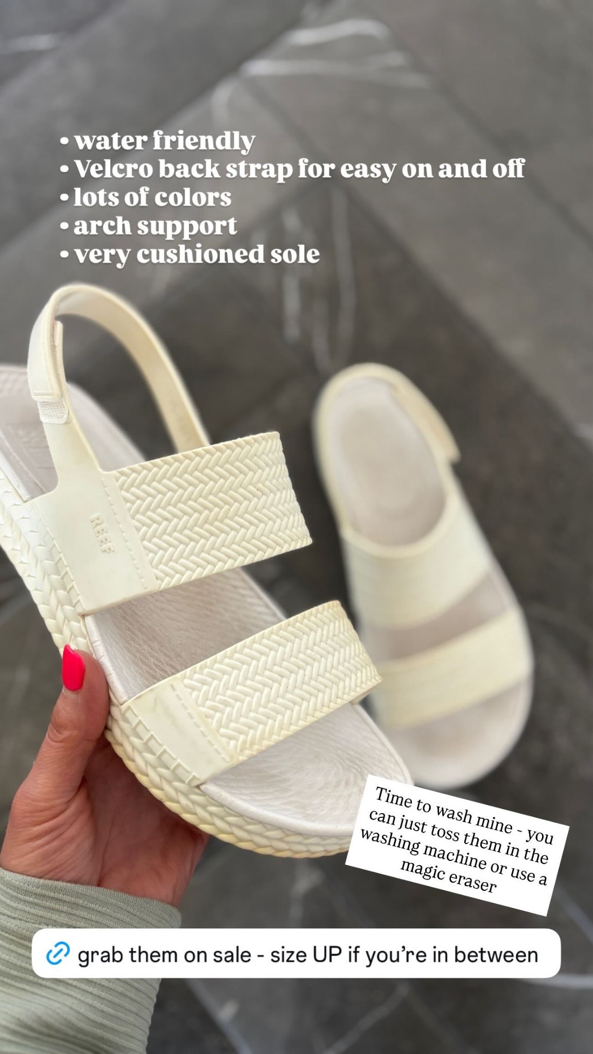 My favorite water-friendly sandals are on sale today! These are so good for summer water parks, splash pads, and pool days! 

#LTKSaleAlert #LTKSwim