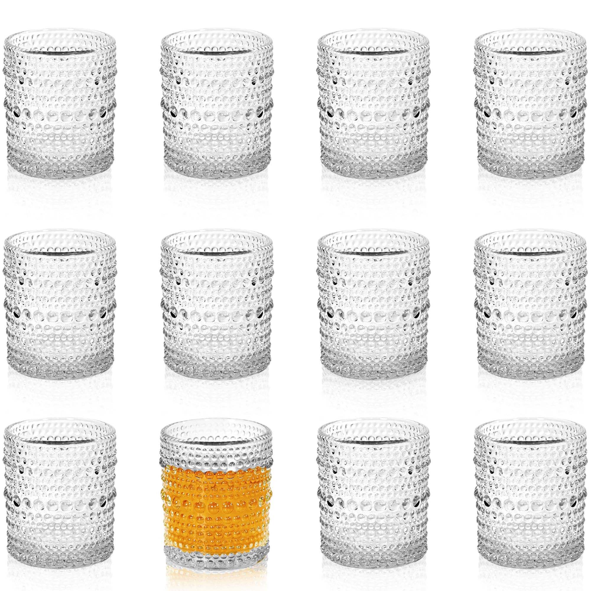 Shot Glass, 3oz Mini Shot Glass Set of 12,Vintage Fancy Shot Glass Set,Cute Shot Glasses,Small fo... | Amazon (US)