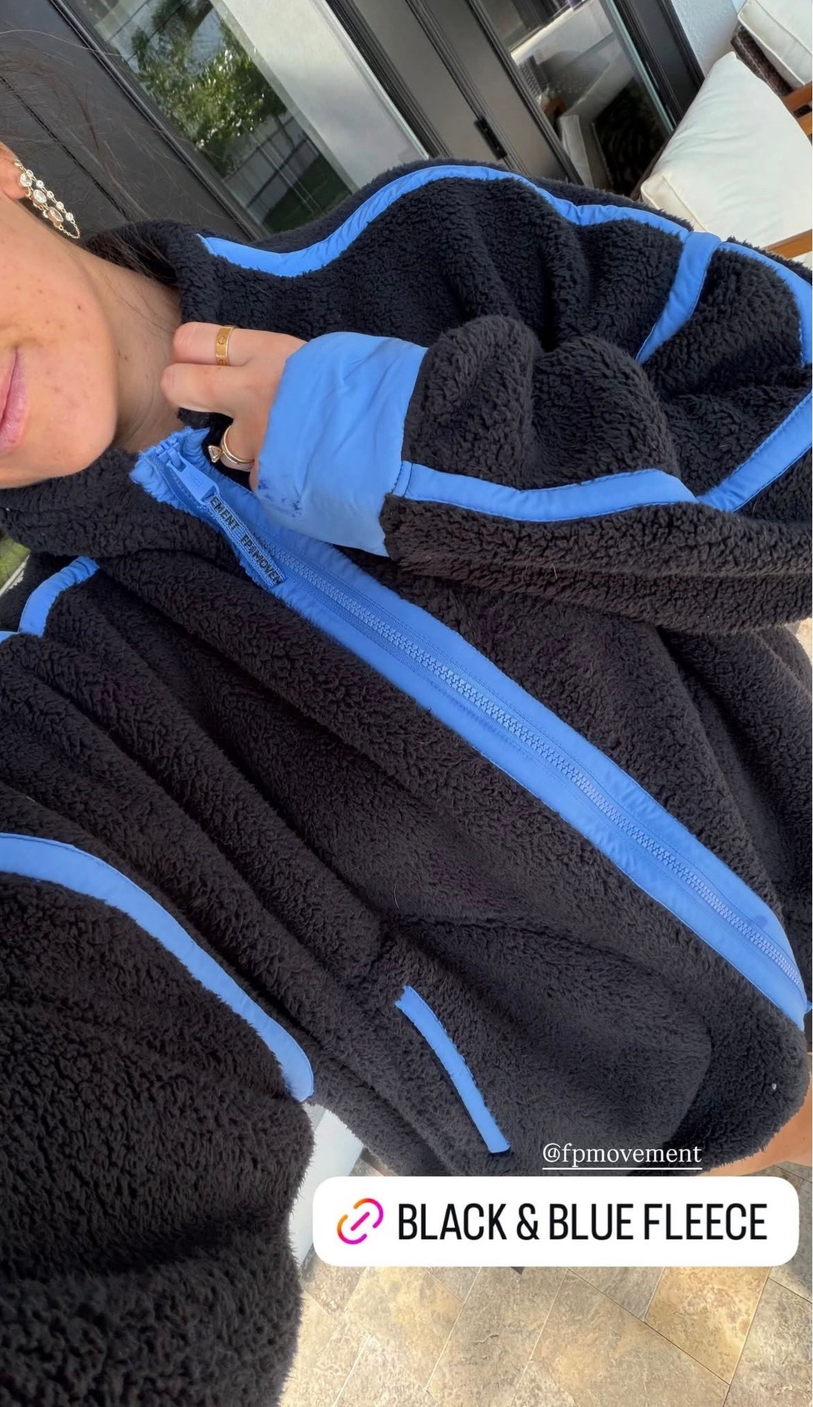 absolutely love this free people black and blue fleece 🤍 perfect to add to your christmas list!

#LTKgrwm #LTKootd #LTKHoliday