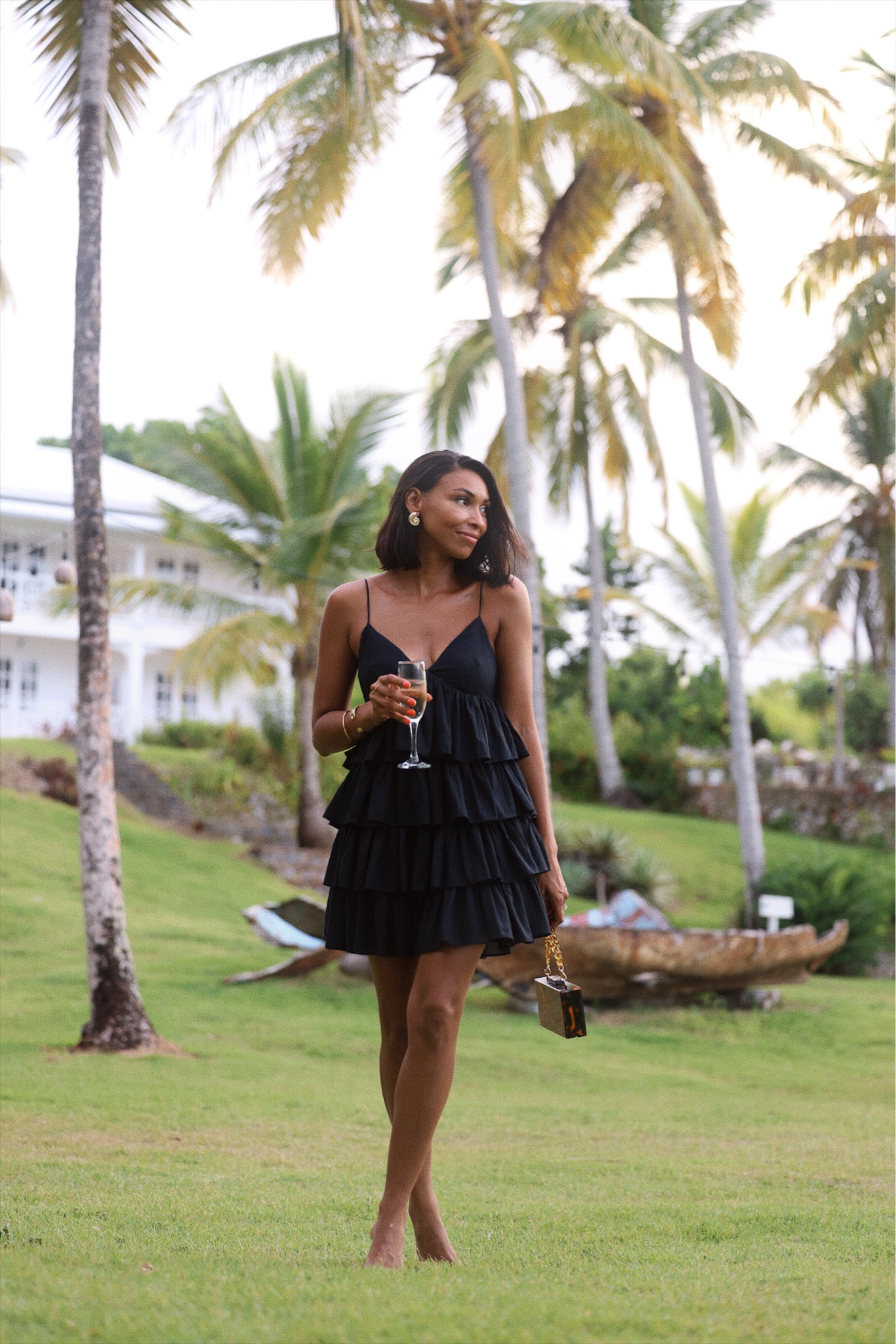 Black dress, vacation, wedding guest, resort wear 

#LTKWedding #LTKStyleTip #LTKParties
