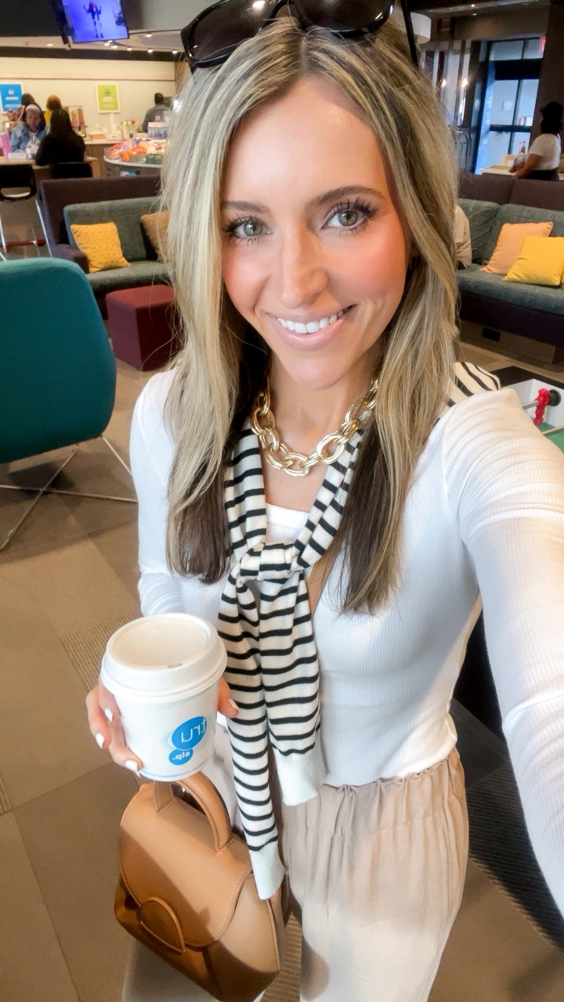 Just as comfy as it is chic. Wore for a conference. Great for classroom, office, or church on Sunday. Wearing xs in linen pants

#LTKWedding #LTKootd #LTKmomlife
