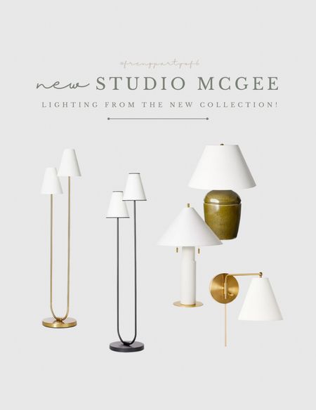 Lighting from the new Studio McGee Target collection! These floor lamps are so unique and love this wall sconce.

#LTKstyletip #LTKhome #LTKunder100